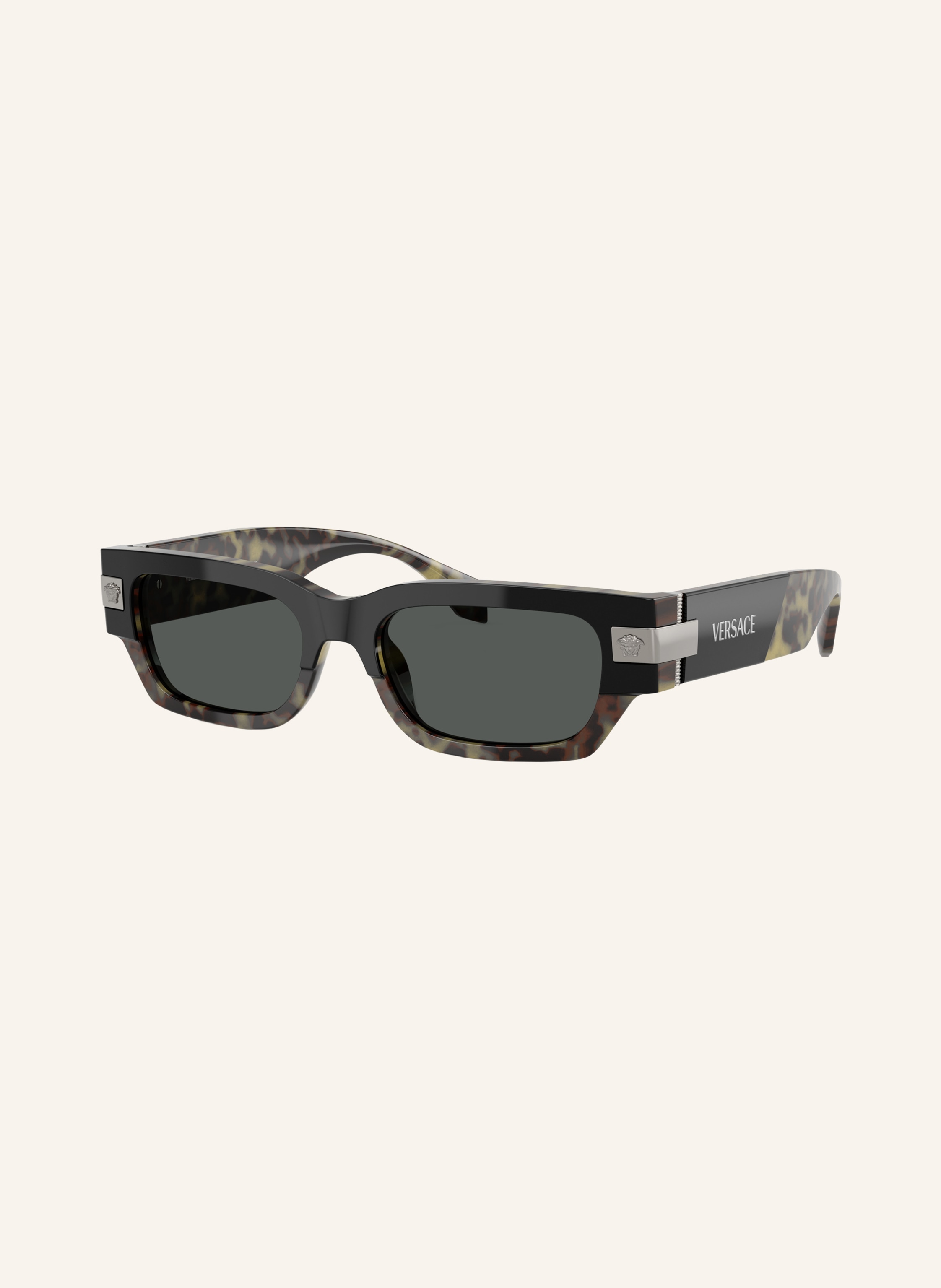 Versace Versace Sonnenbrille ve4465 braun in HAVANA/ DUNKELGRAU