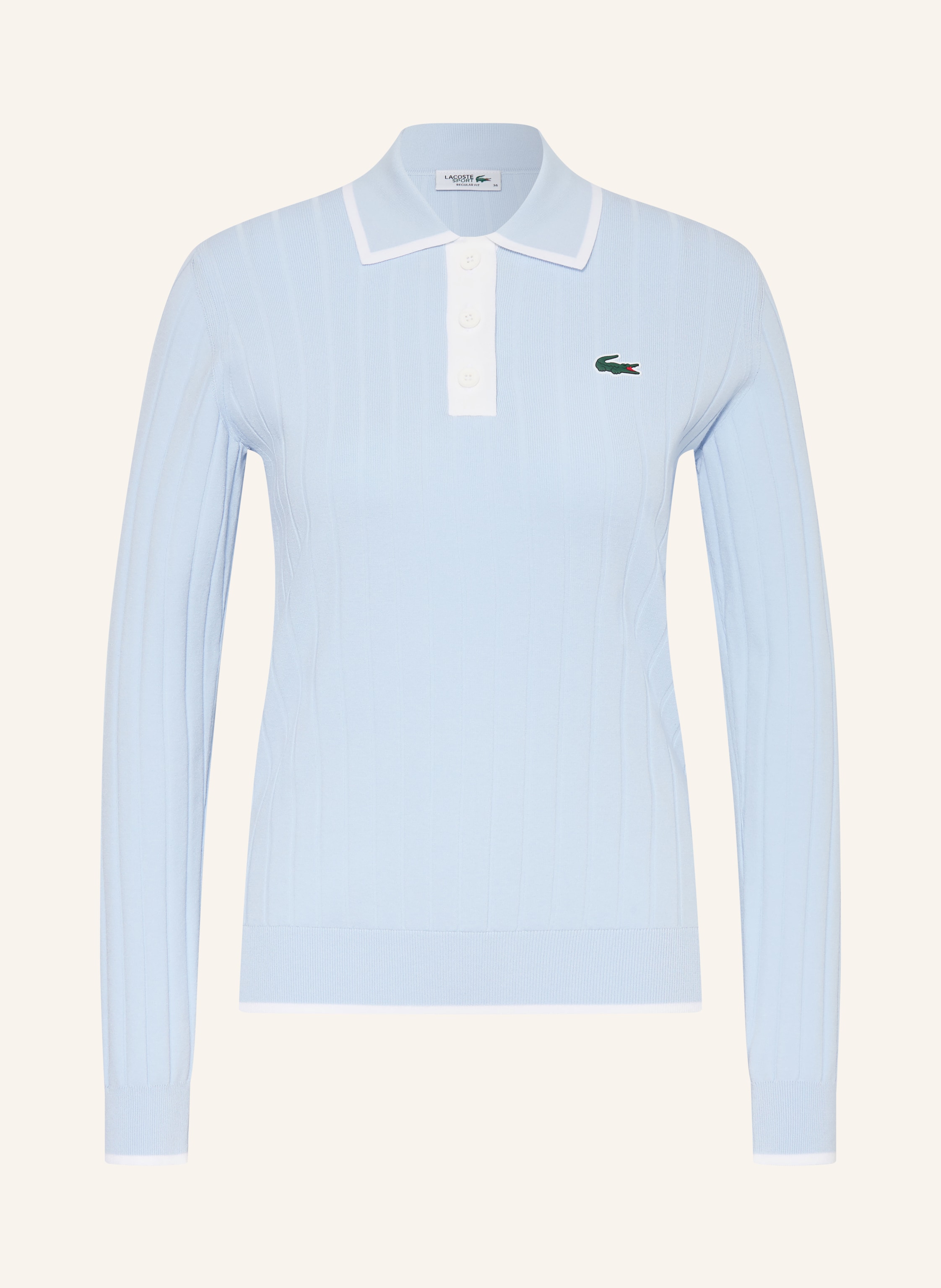 Lacoste Funktions-Poloshirt blau