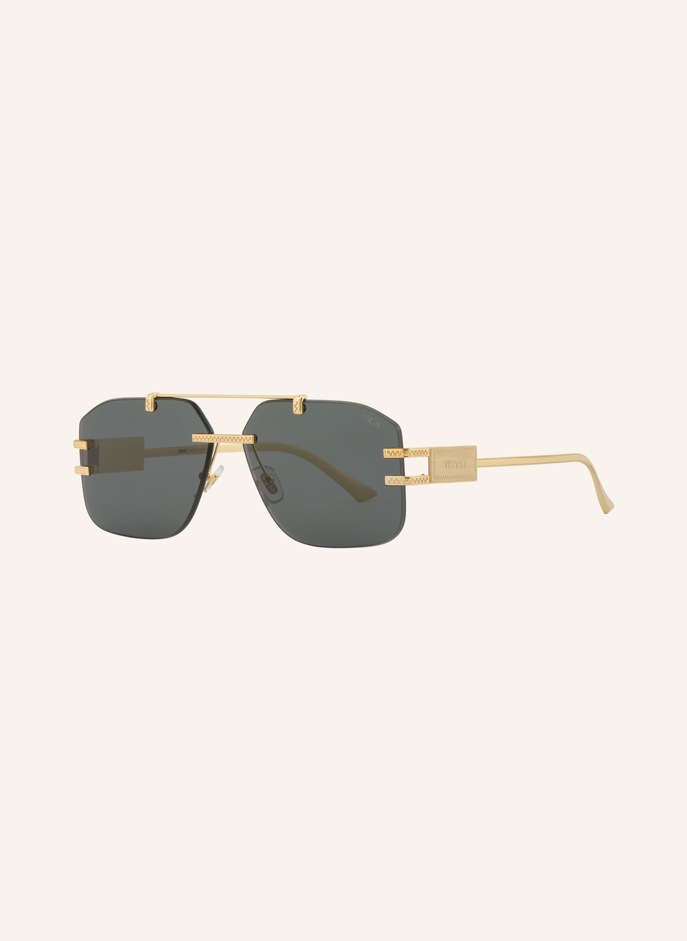 Versace Versace Sonnenbrille ve2275 gold in GOLD/ DUNKELGRAU