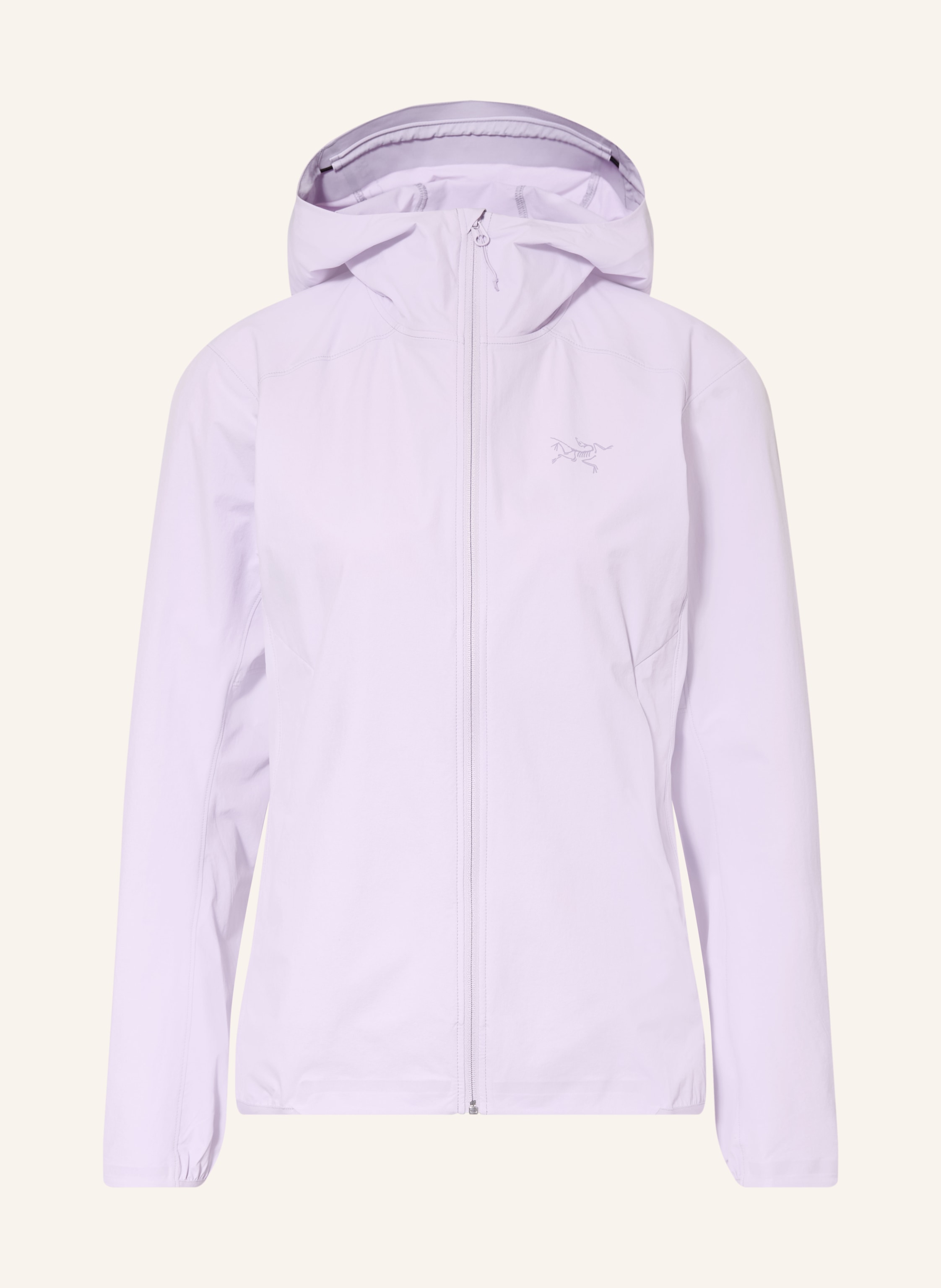 Arc'teryx Softshell-Jacke Gamma Lightweight Hoody lila