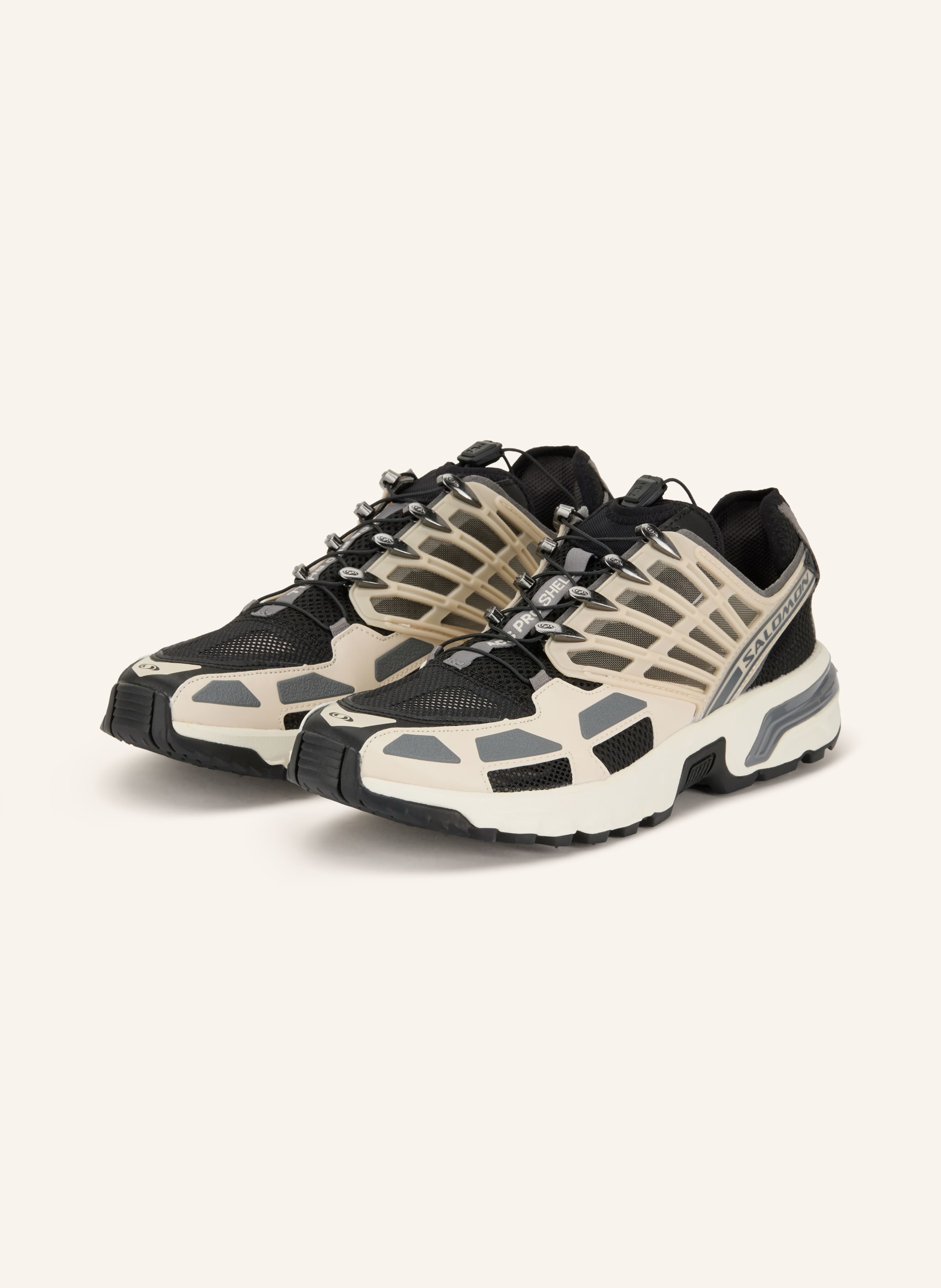 Salomon Sneaker Acs Pro Shell Mit Cut-Outs grau