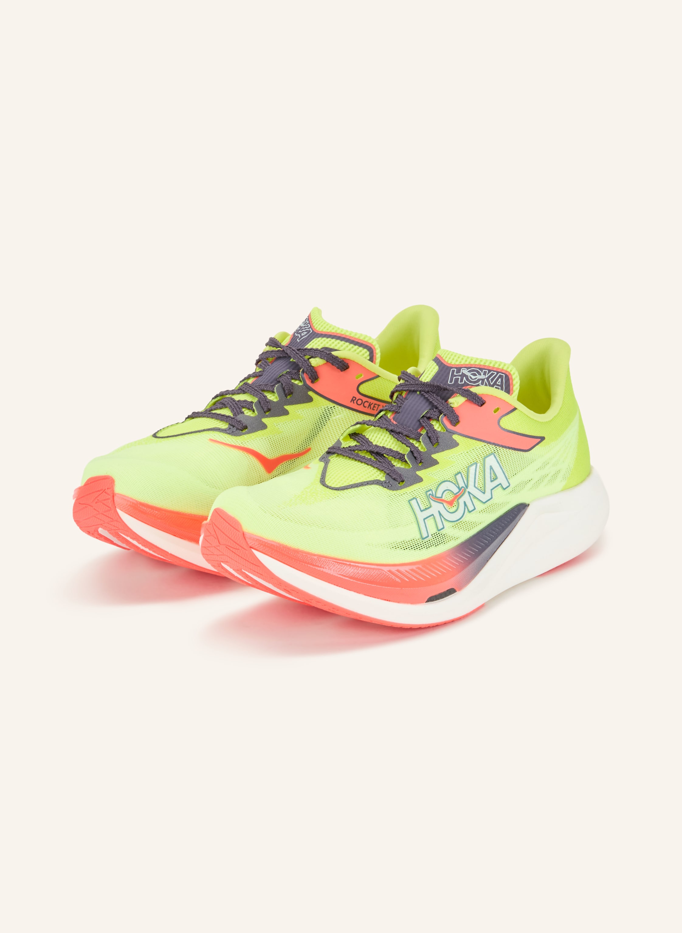 Hoka Laufschuhe U Rocket X 3 gelb