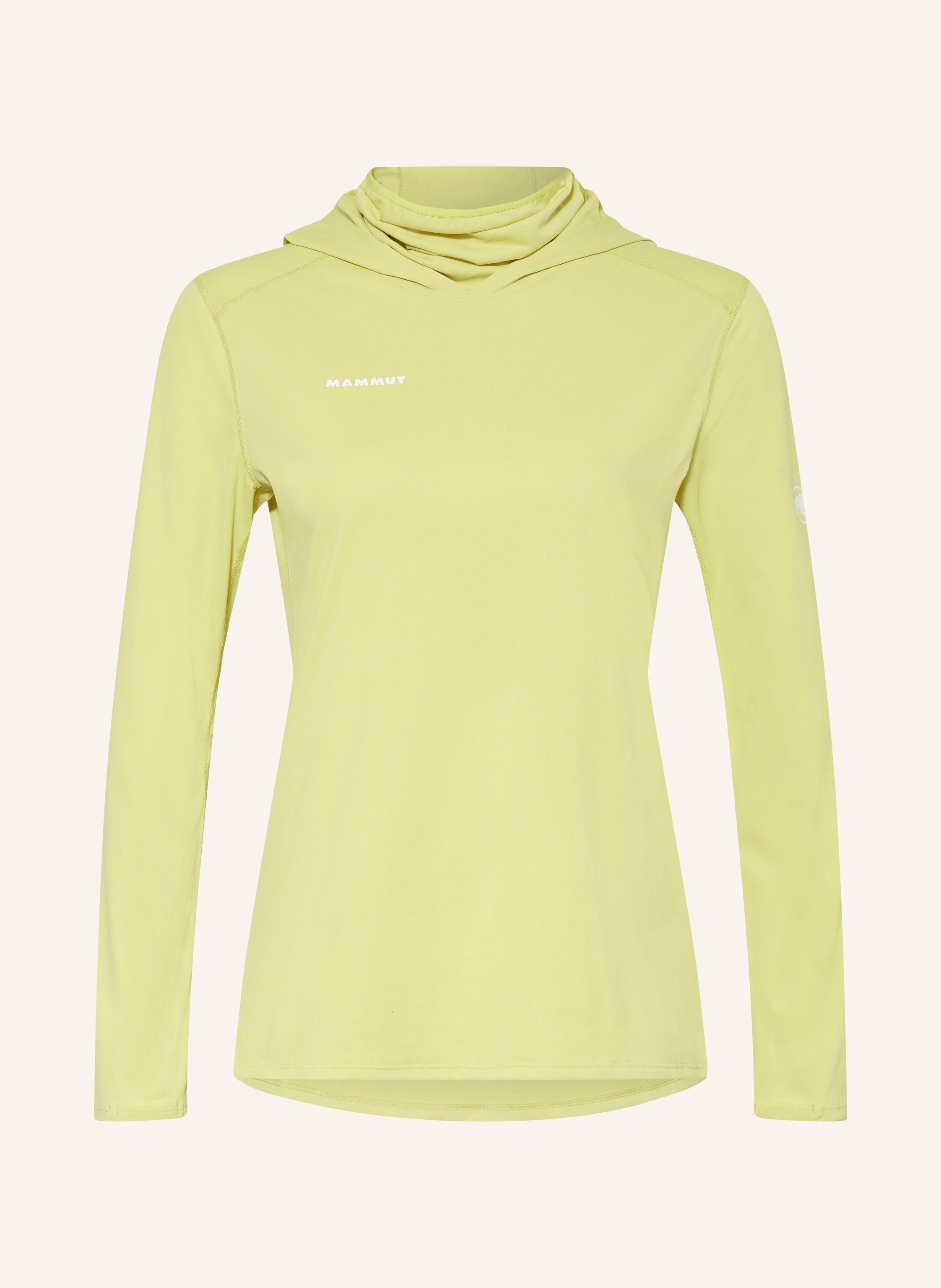 Mammut Funktionshoodie Selun Fl Sun gelb