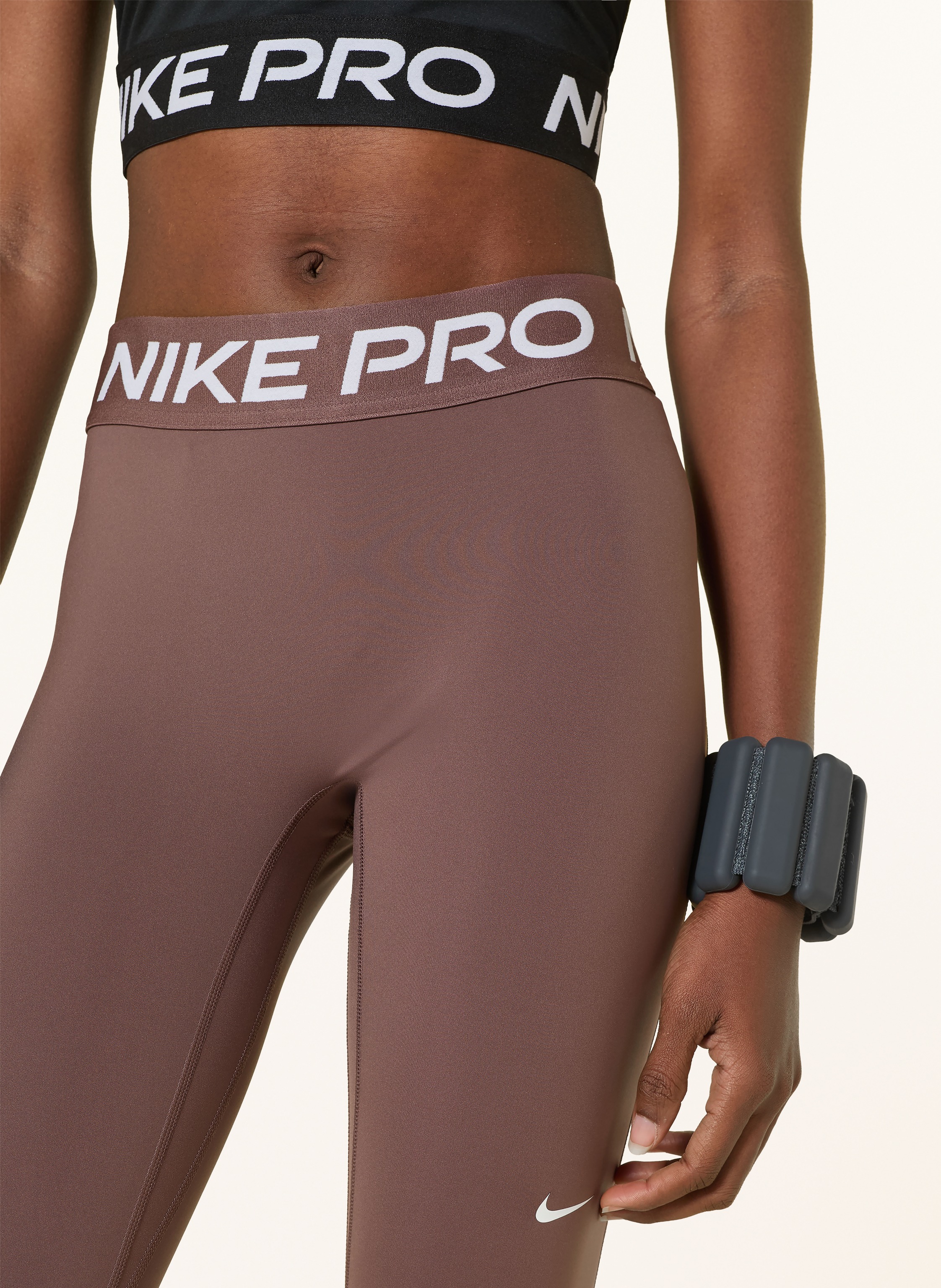 Nike Tights Pro braun – Bild 2