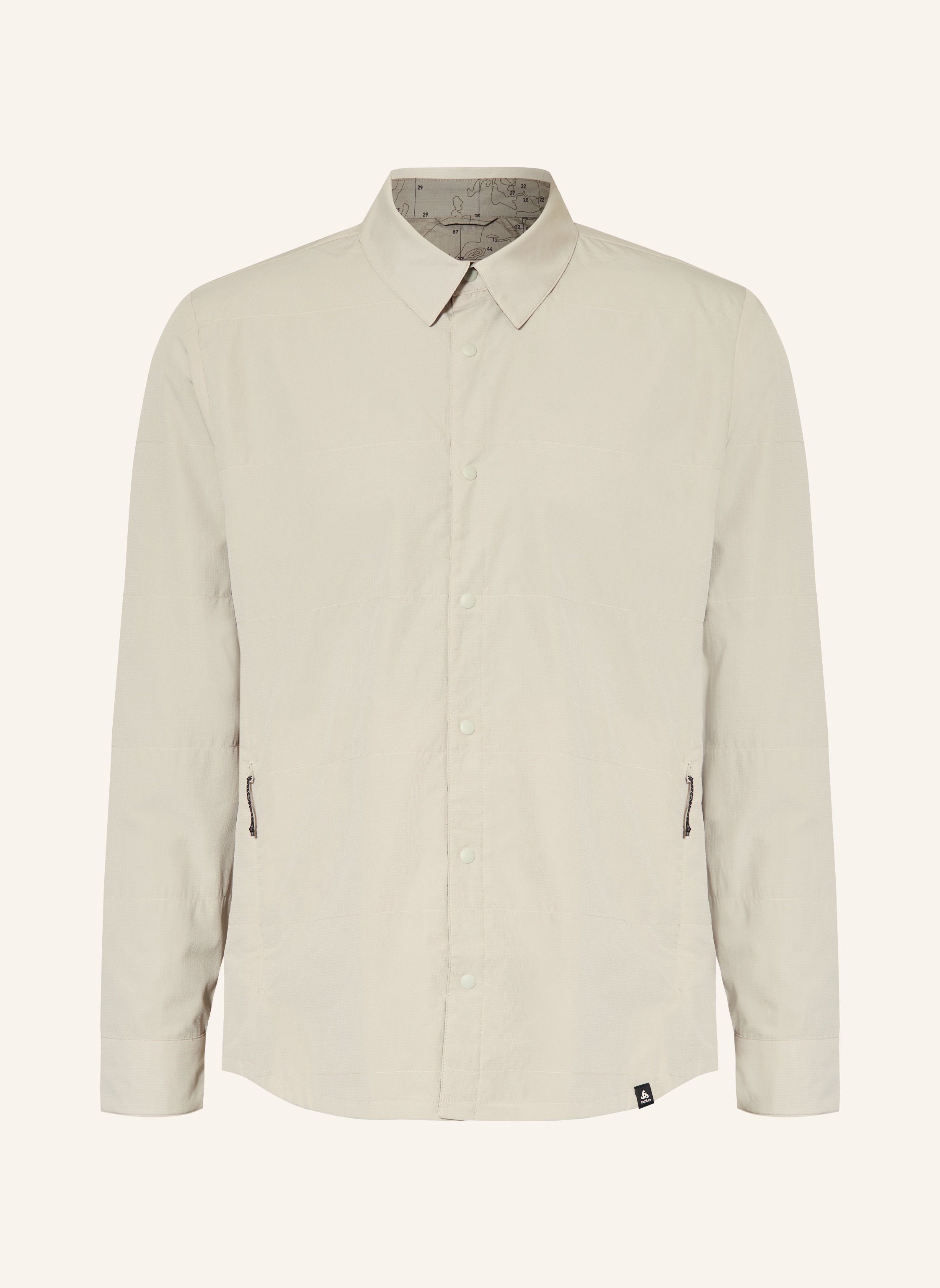 Odlo Overshirt Transition Insulated Zum Wenden gruen
