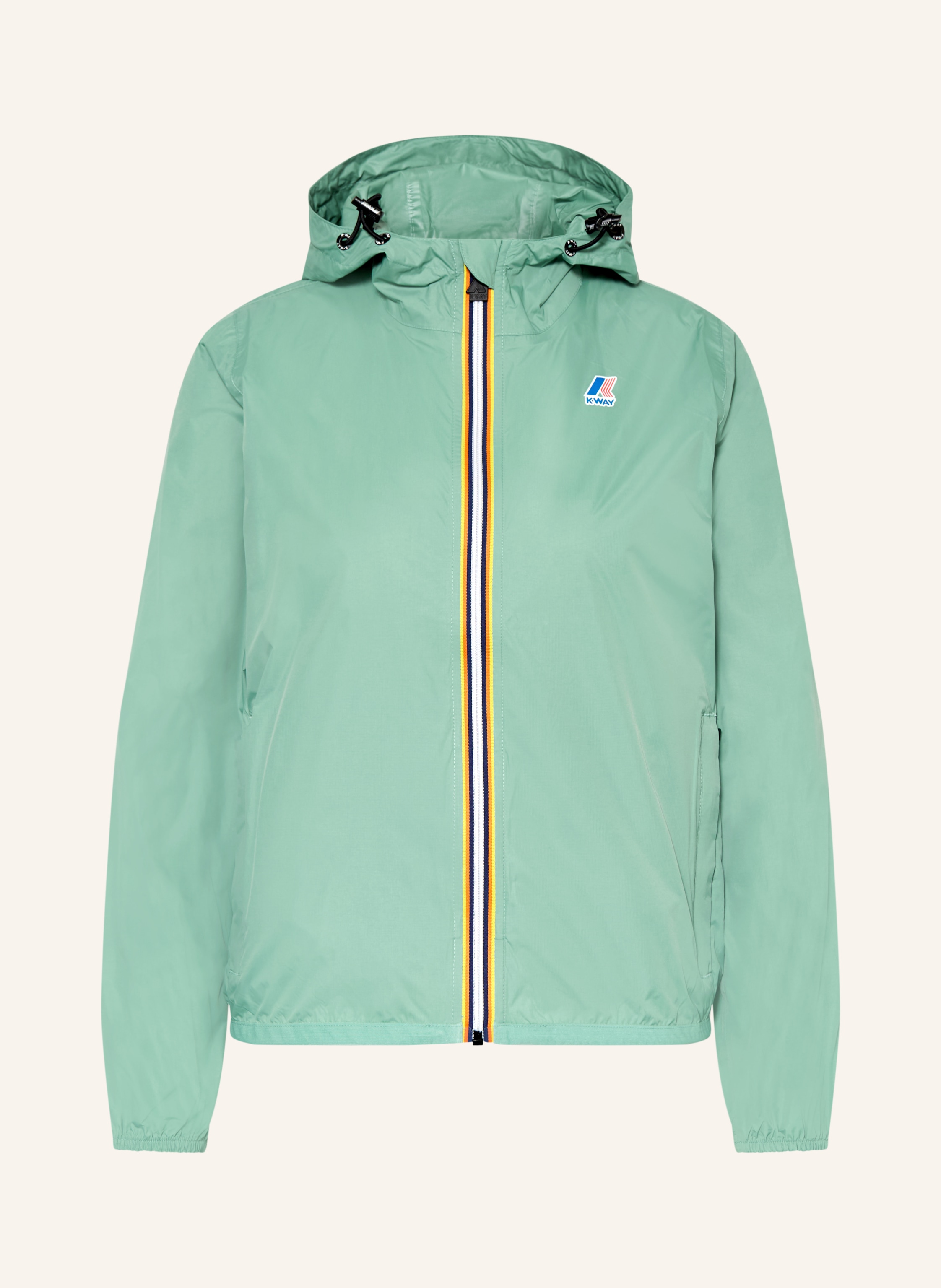 K-Way Regenjacke Le Vrai 4.0 Claudette gruen