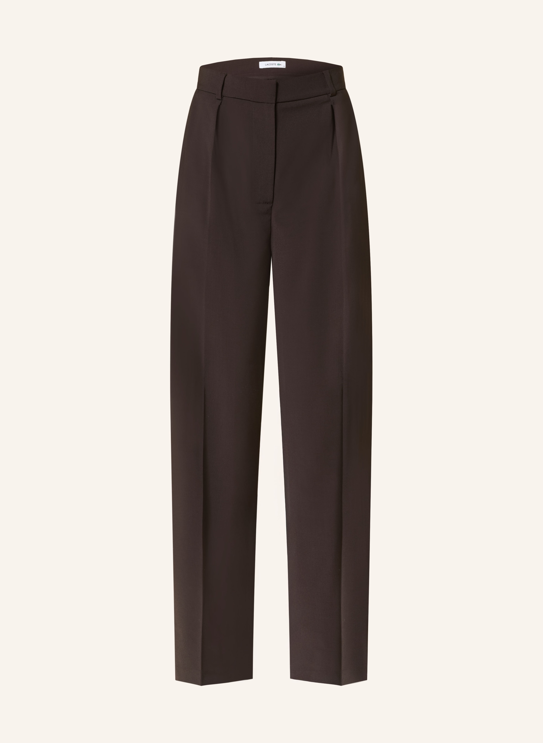 Lacoste Marlenehose braun