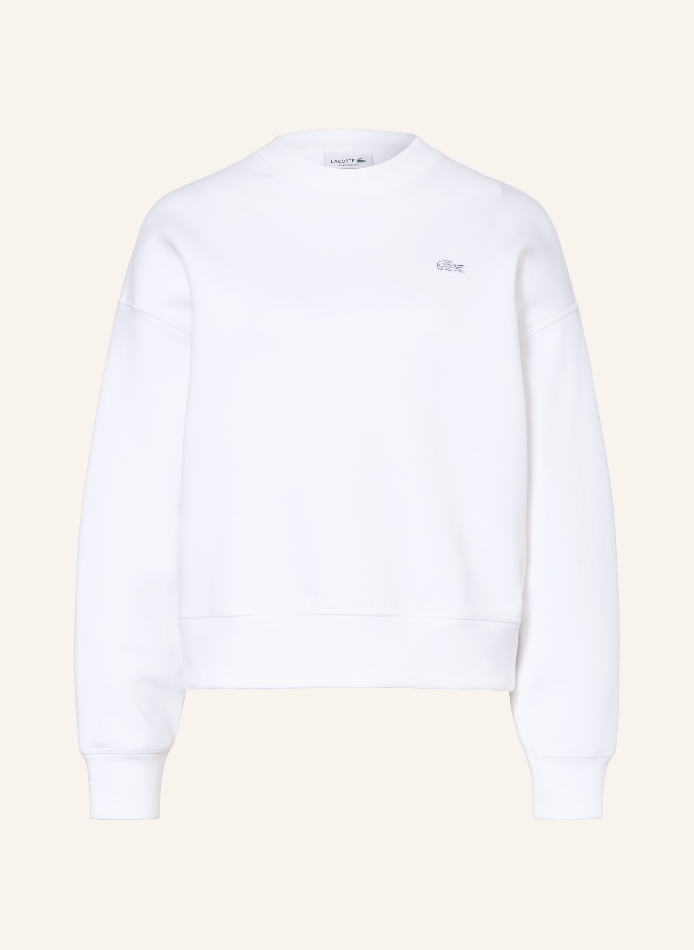 Lacoste Sweatshirt weiss