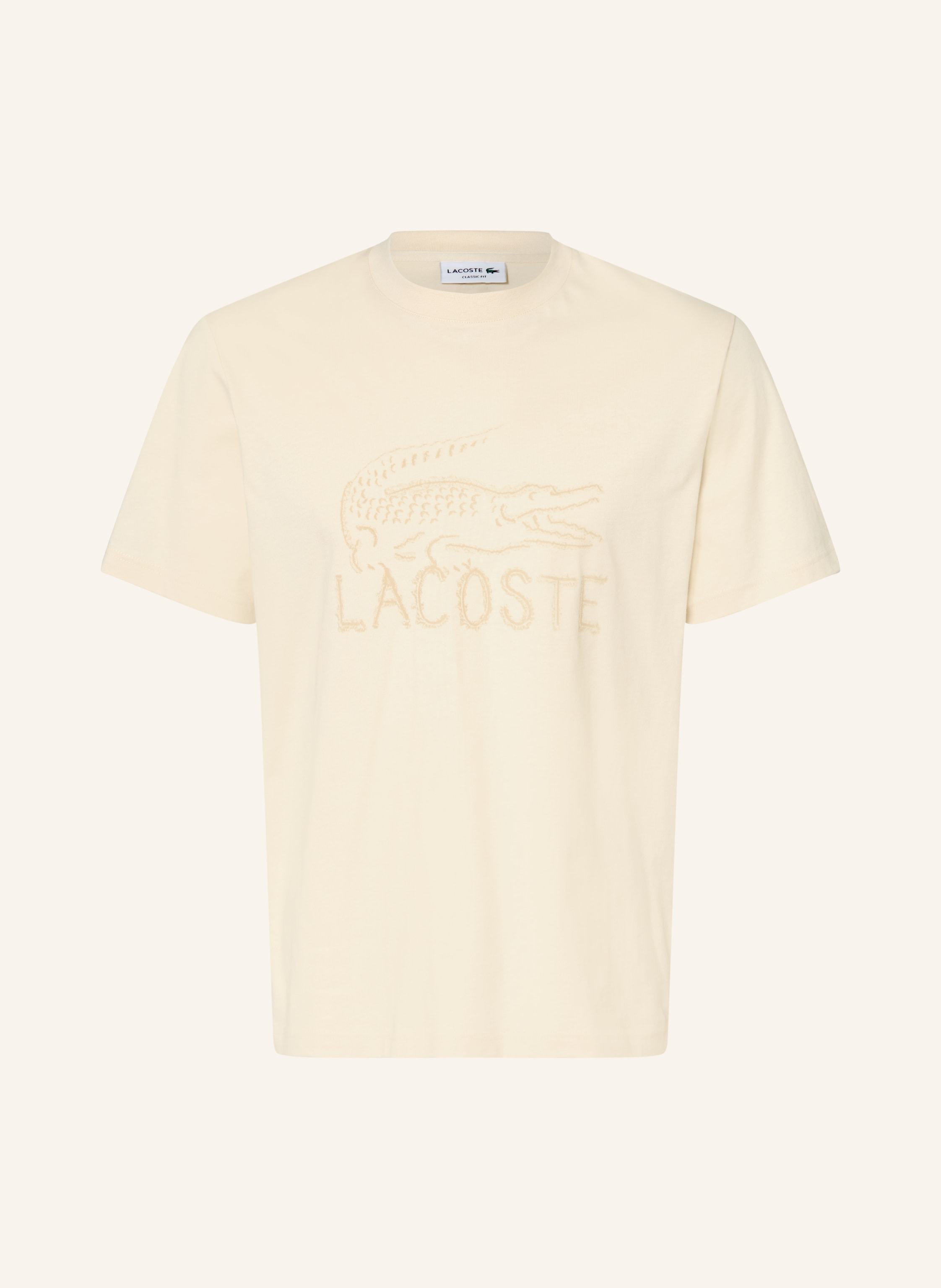 Lacoste T-Shirt beige