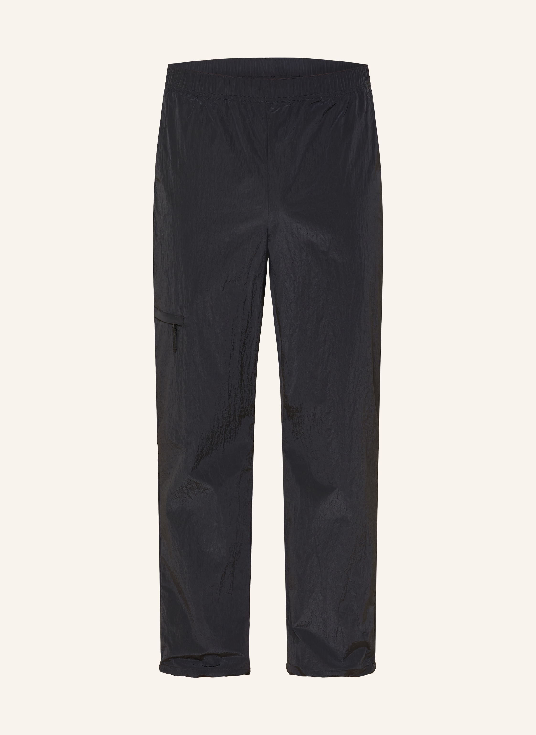 66°North Trekkinghose Kjalarnes Windbreaker schwarz