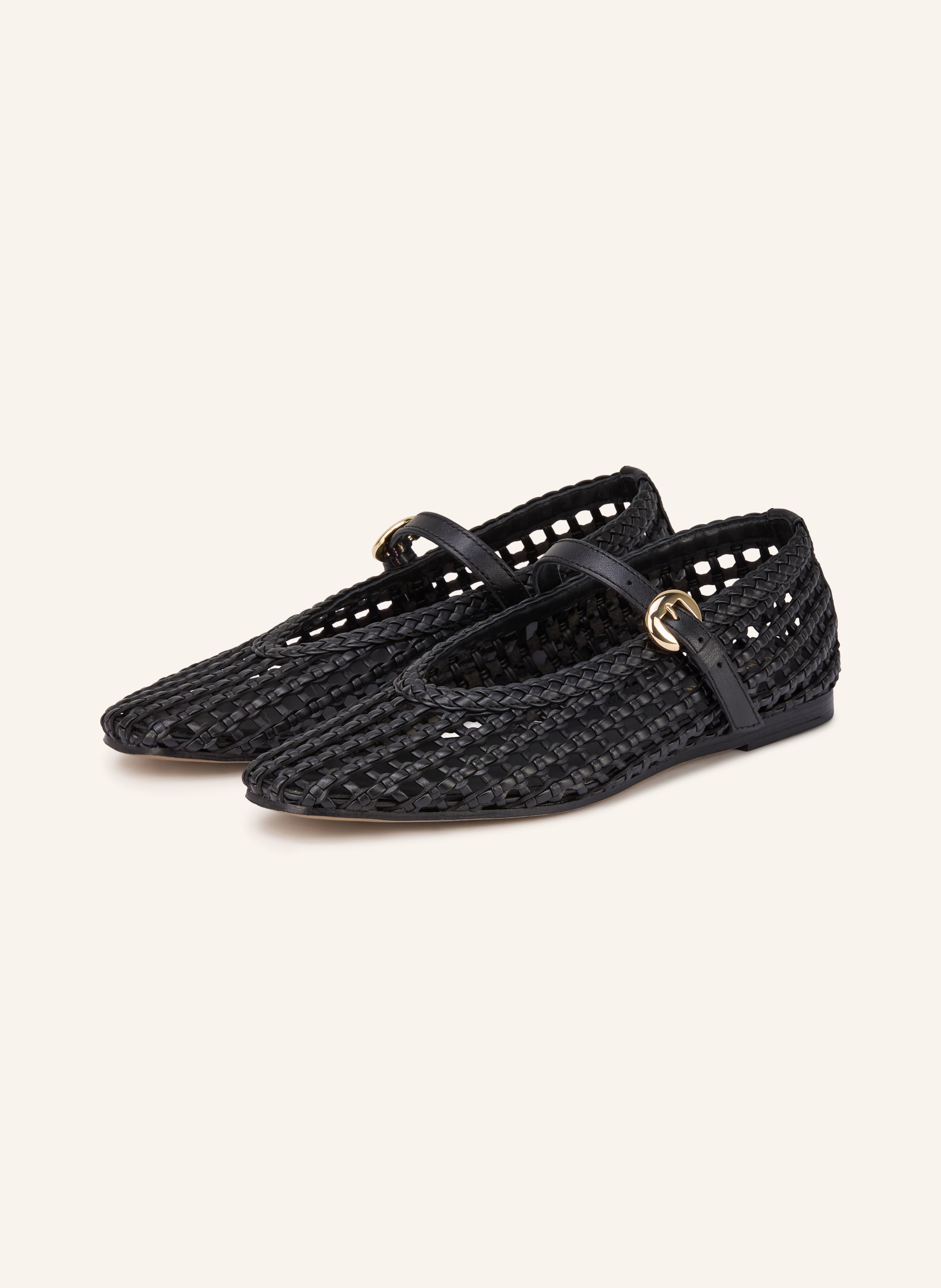 Tommy Hilfiger Mary-Jane-Ballerinas schwarz