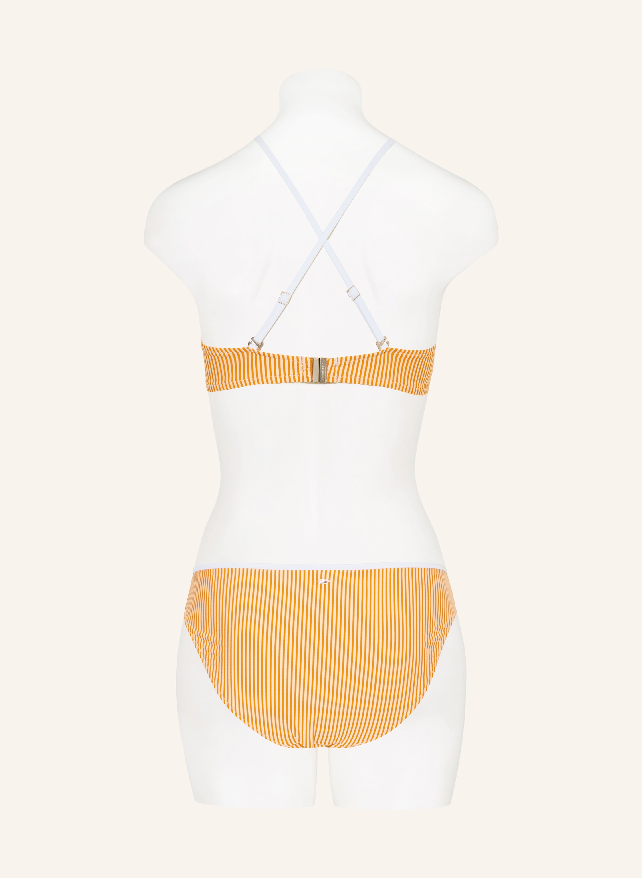 Tommy Hilfiger Bügel-Bikini-Top orange – Bild 2