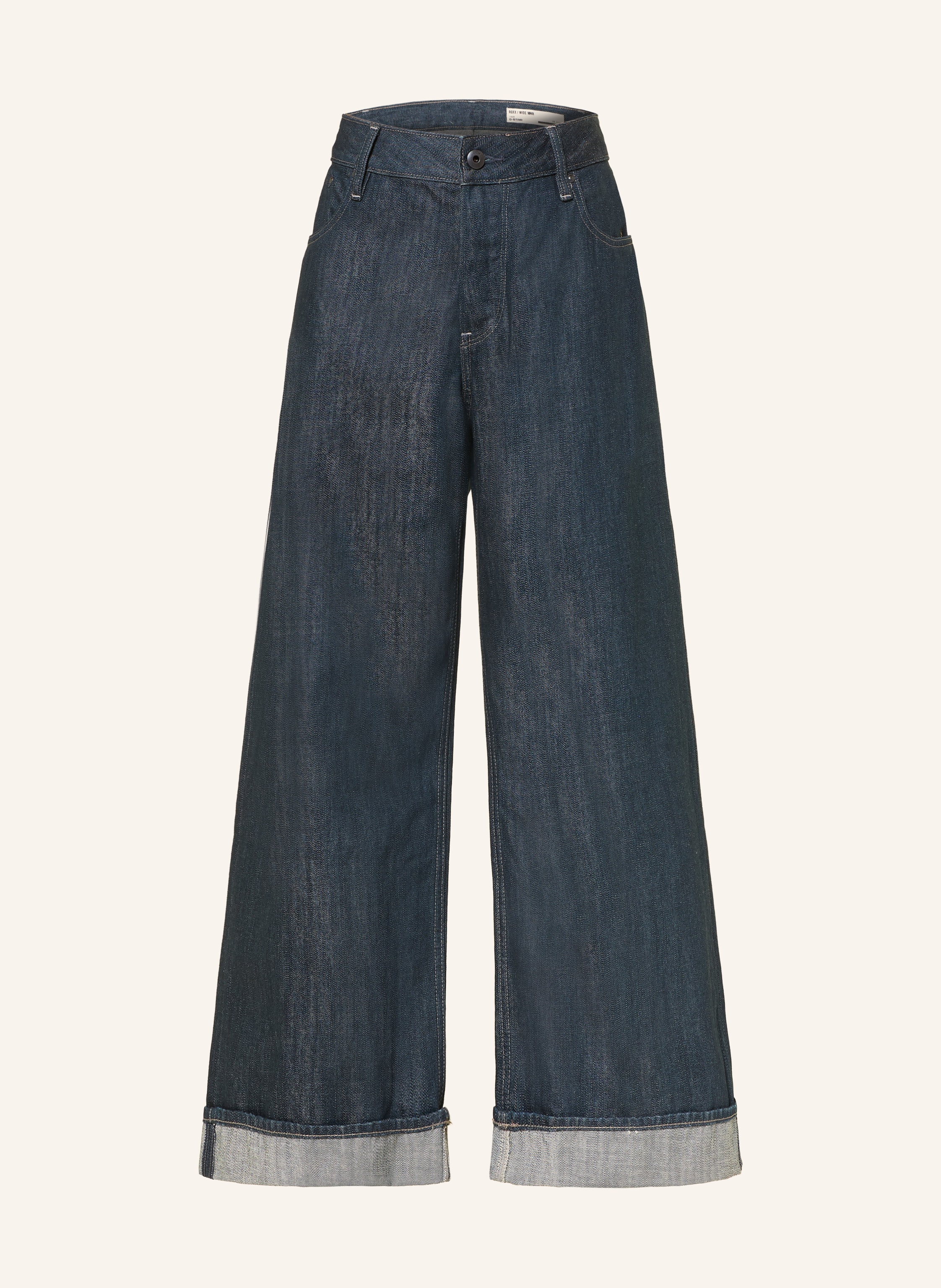 G-Star Wide Leg Jeans Roxx blau