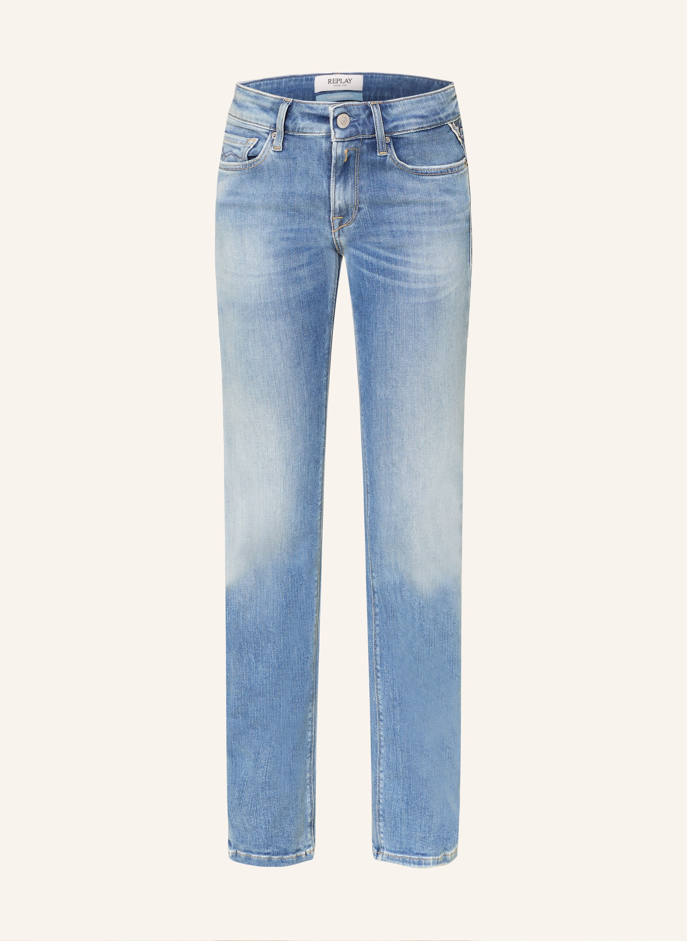 Replay Bootcut Jeans New Luz blau