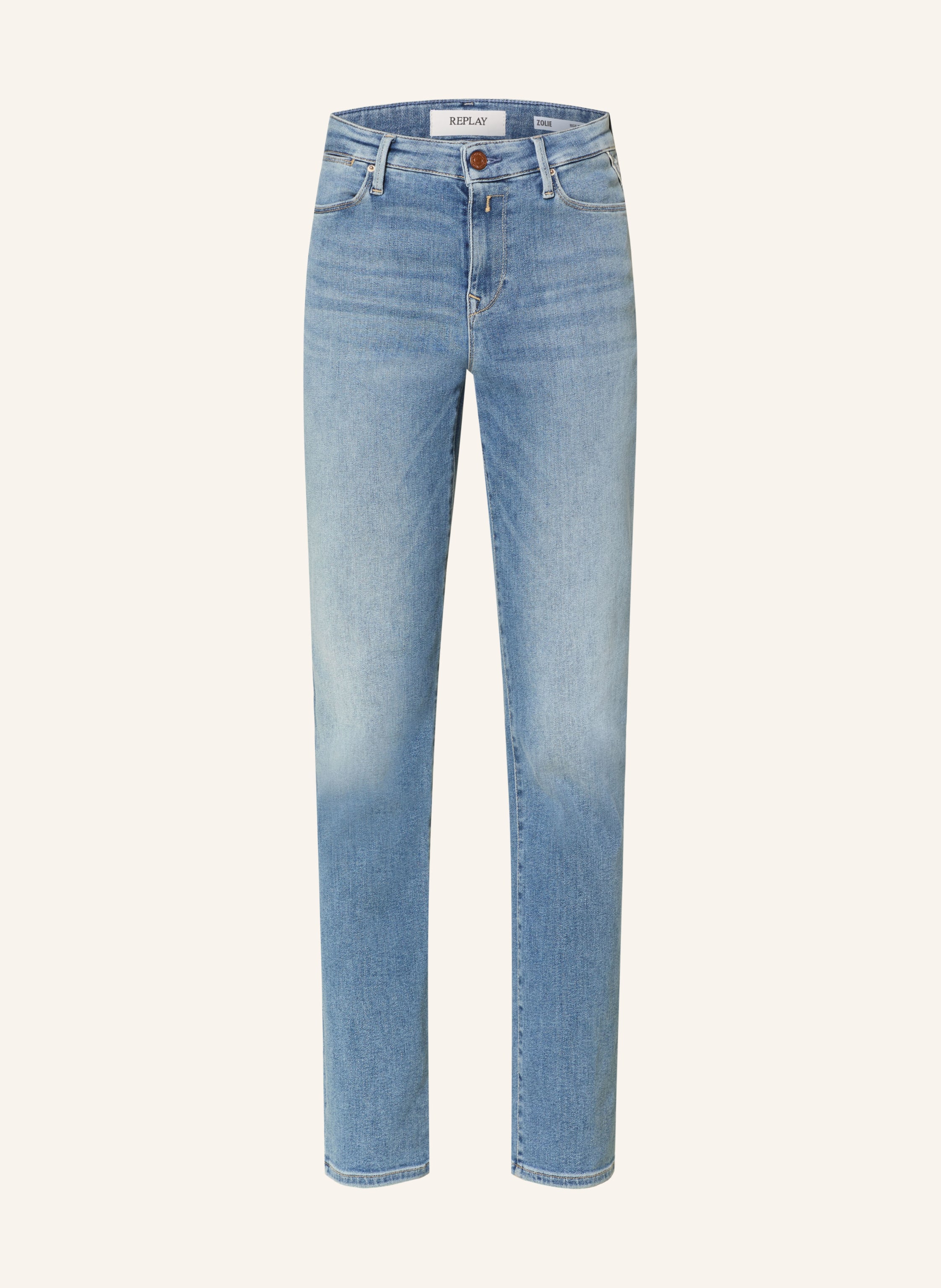 Replay Straight Jeans Zolie blau