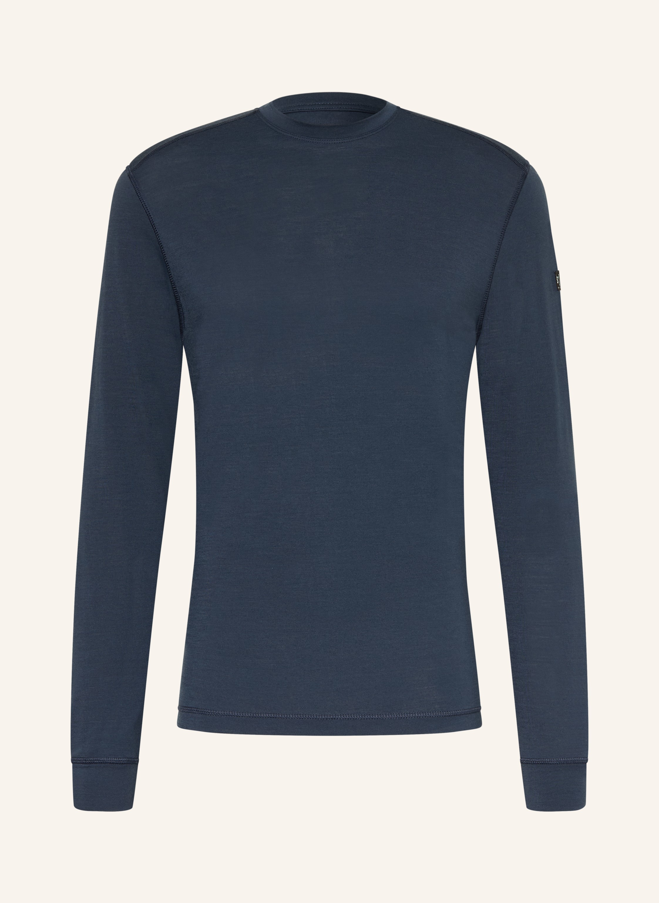 Super.Natural Funktionswäsche-Shirt tundra175 Mit Merinowolle blau