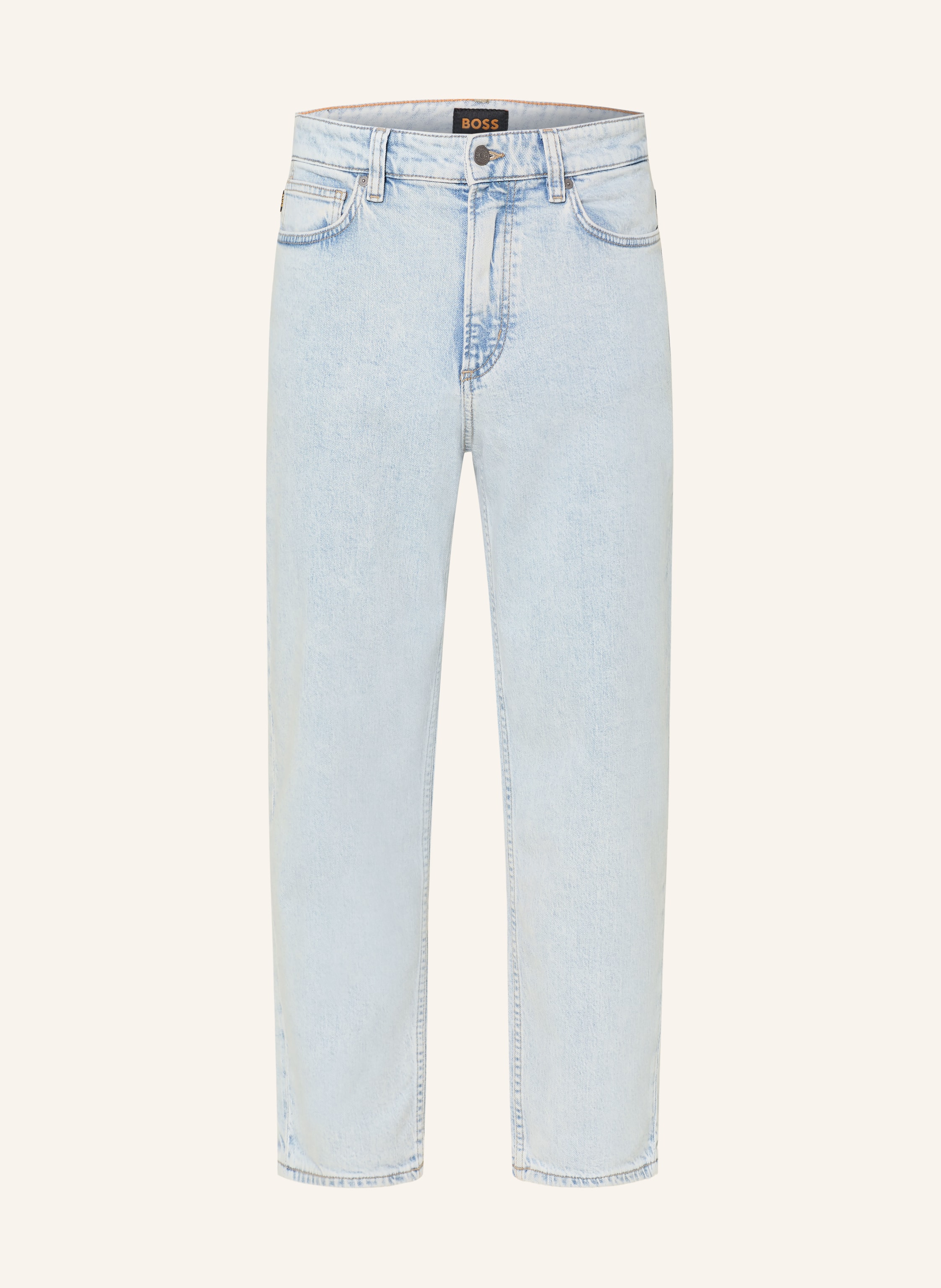 Boss Jeans Arlo Cropped Taper Fit blau