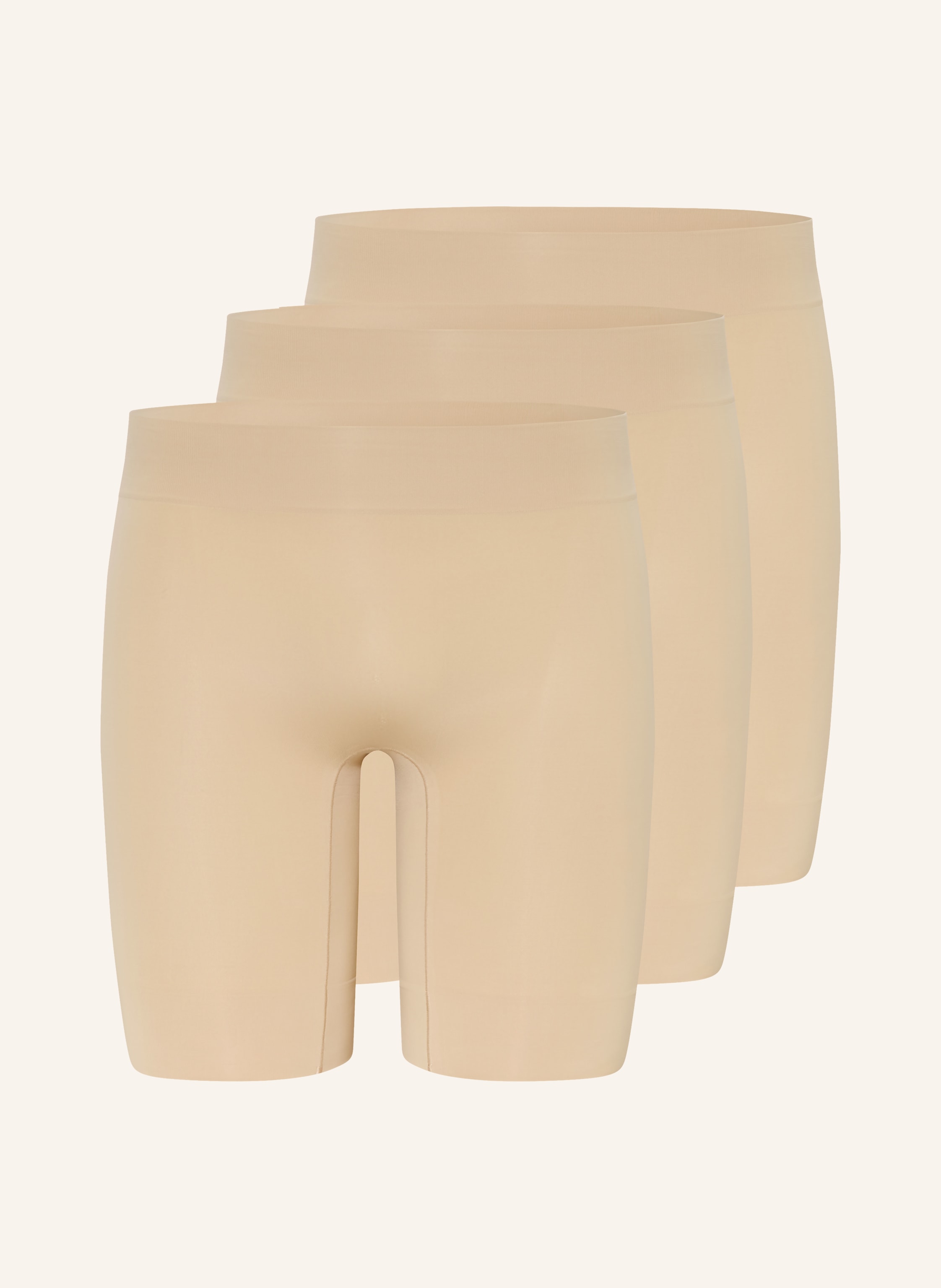 Jockey 3er-Pack Longpants Ultralight Smoothing Cooling beige