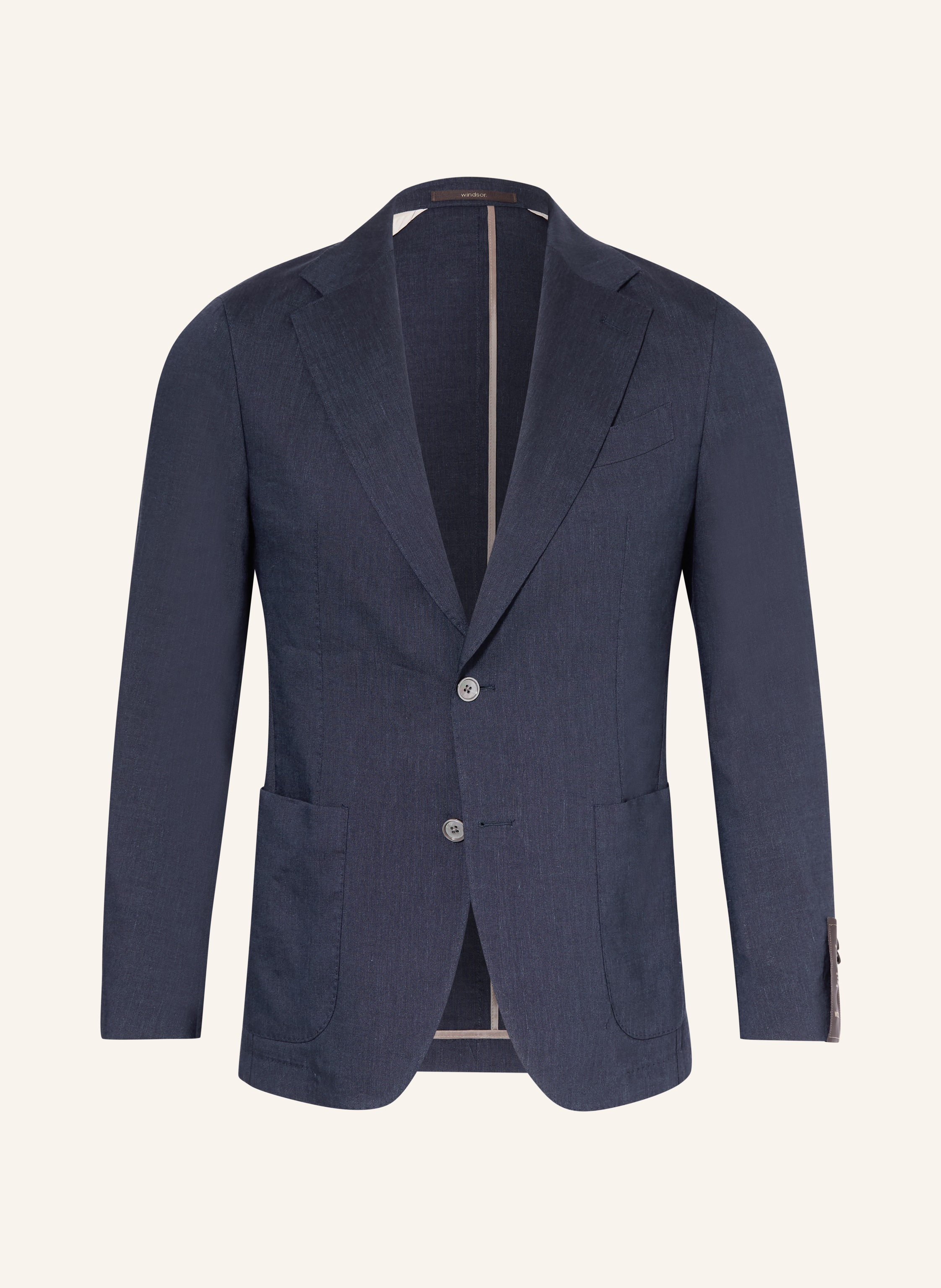 Windsor Windsor. Anzugsakko Giorno Extra Slim Fit Mit Leinen blau in 410 Navy 410