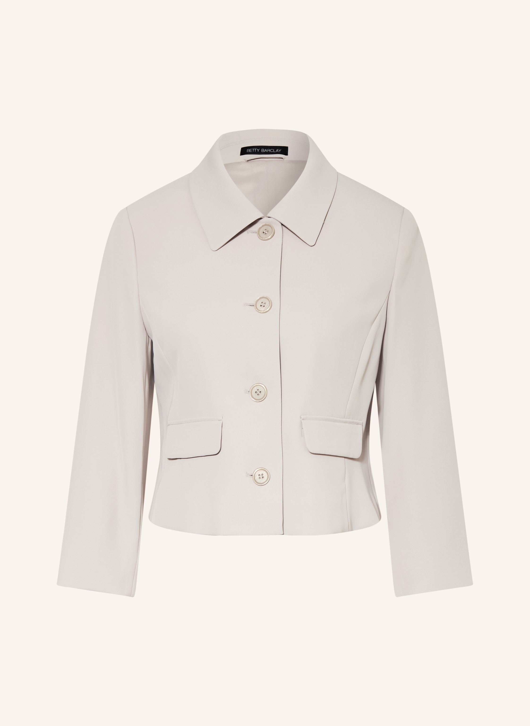 Betty Barclay Kastenjacke Mit 3/4-Arm beige