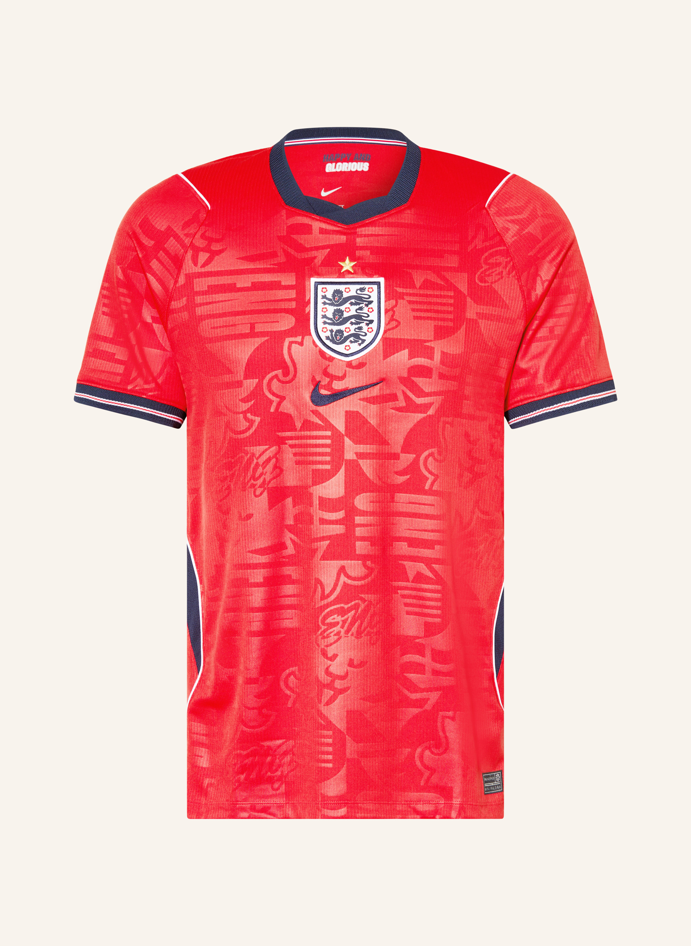 Nike England 2026 Away Jersey 2026 World Cup in red / dark blue
