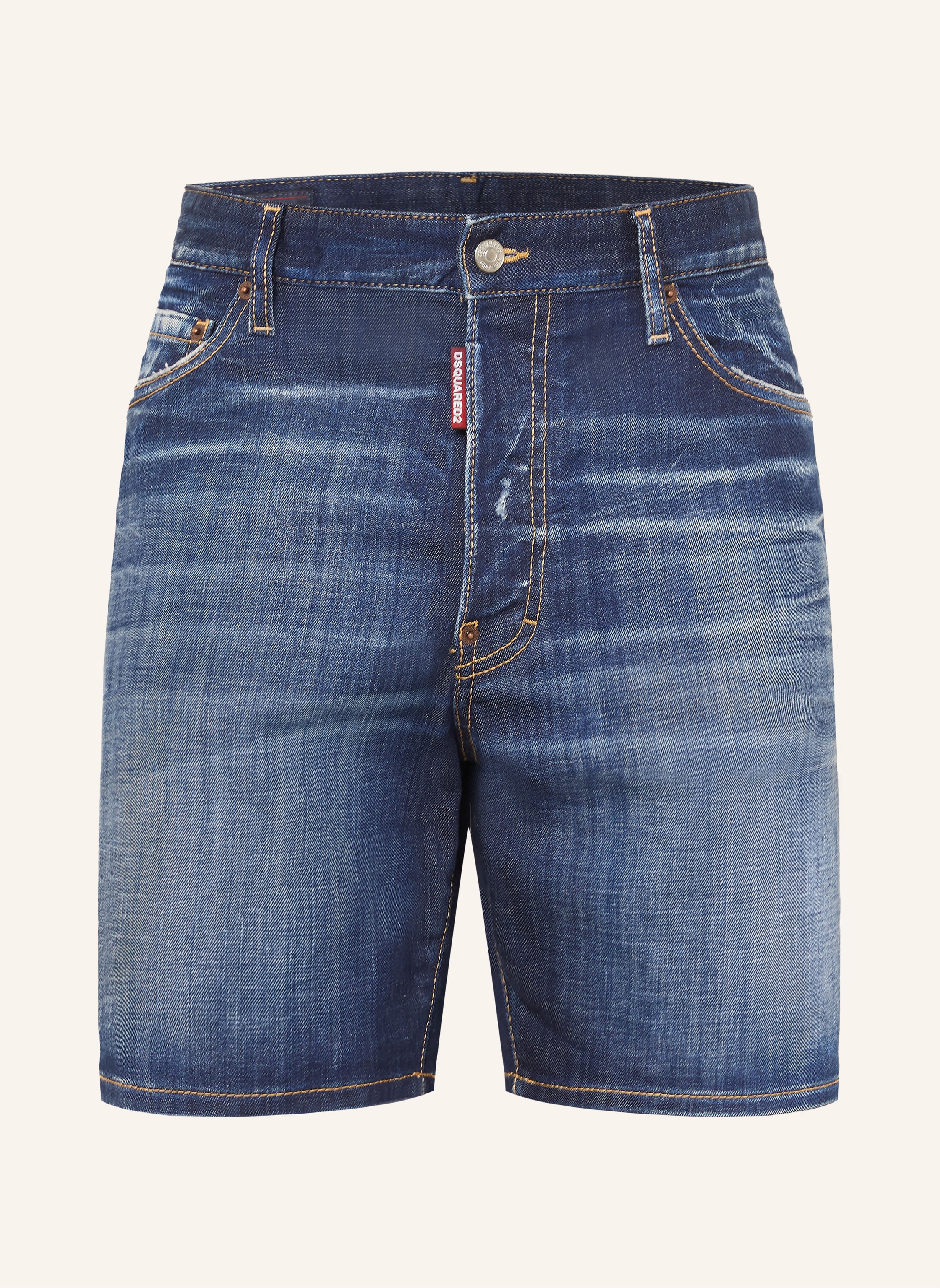 dsquared2 Jeansshorts Marine blau
