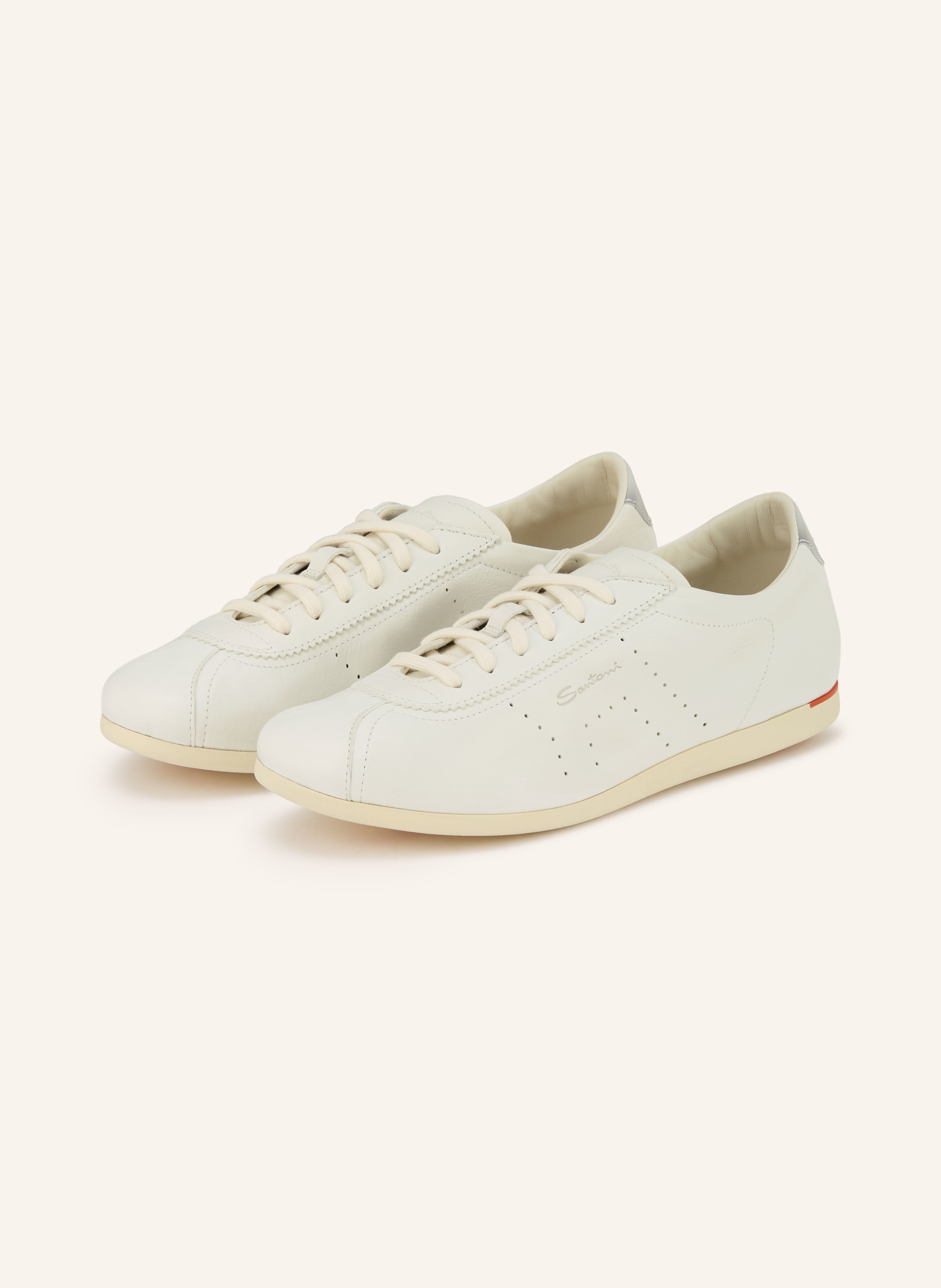 Santoni Santoni Sneaker Yorker weiss in WEISS
