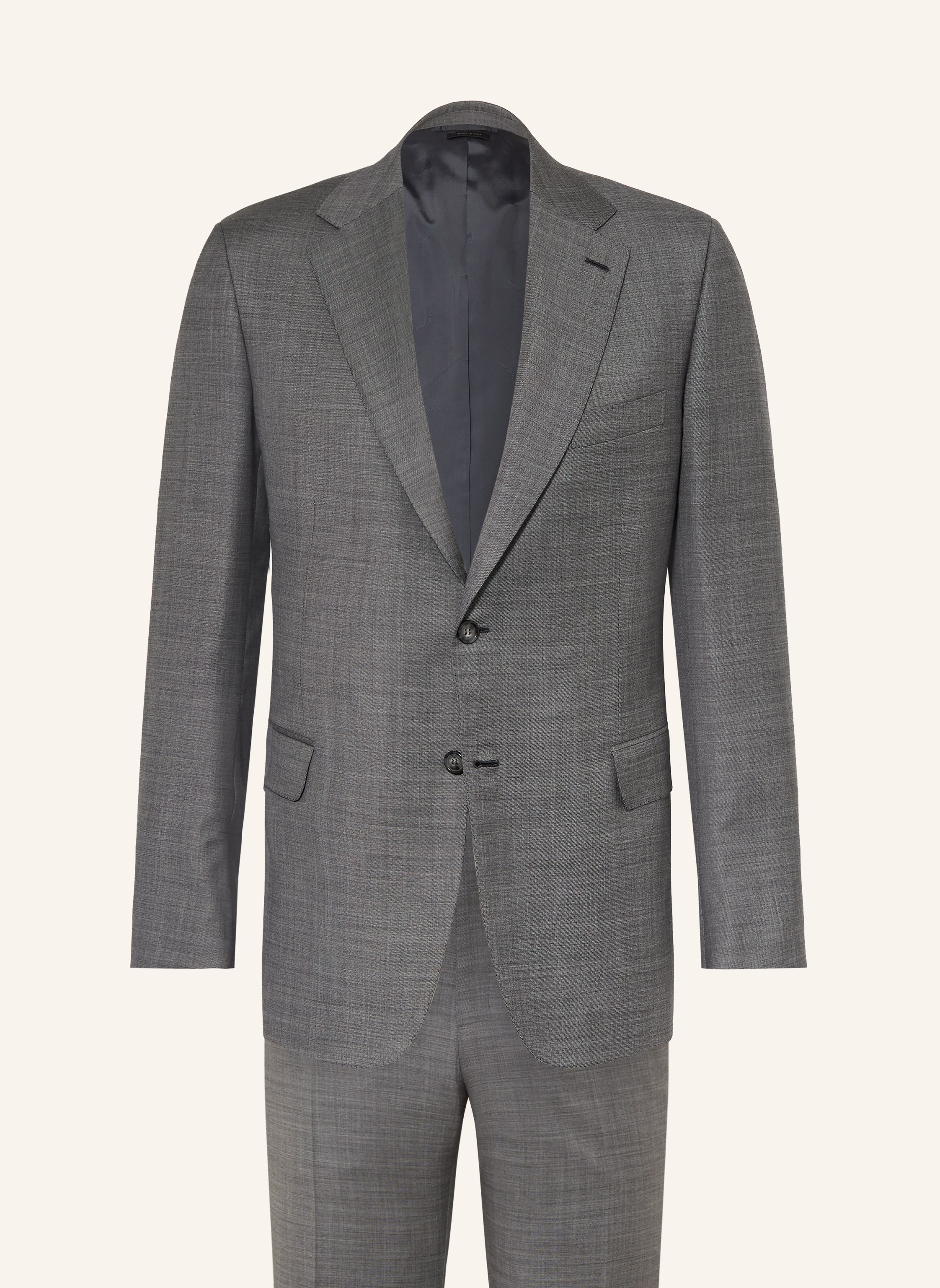 Brioni Brioni Anzug Trevi Slim Fit grau in GRAU