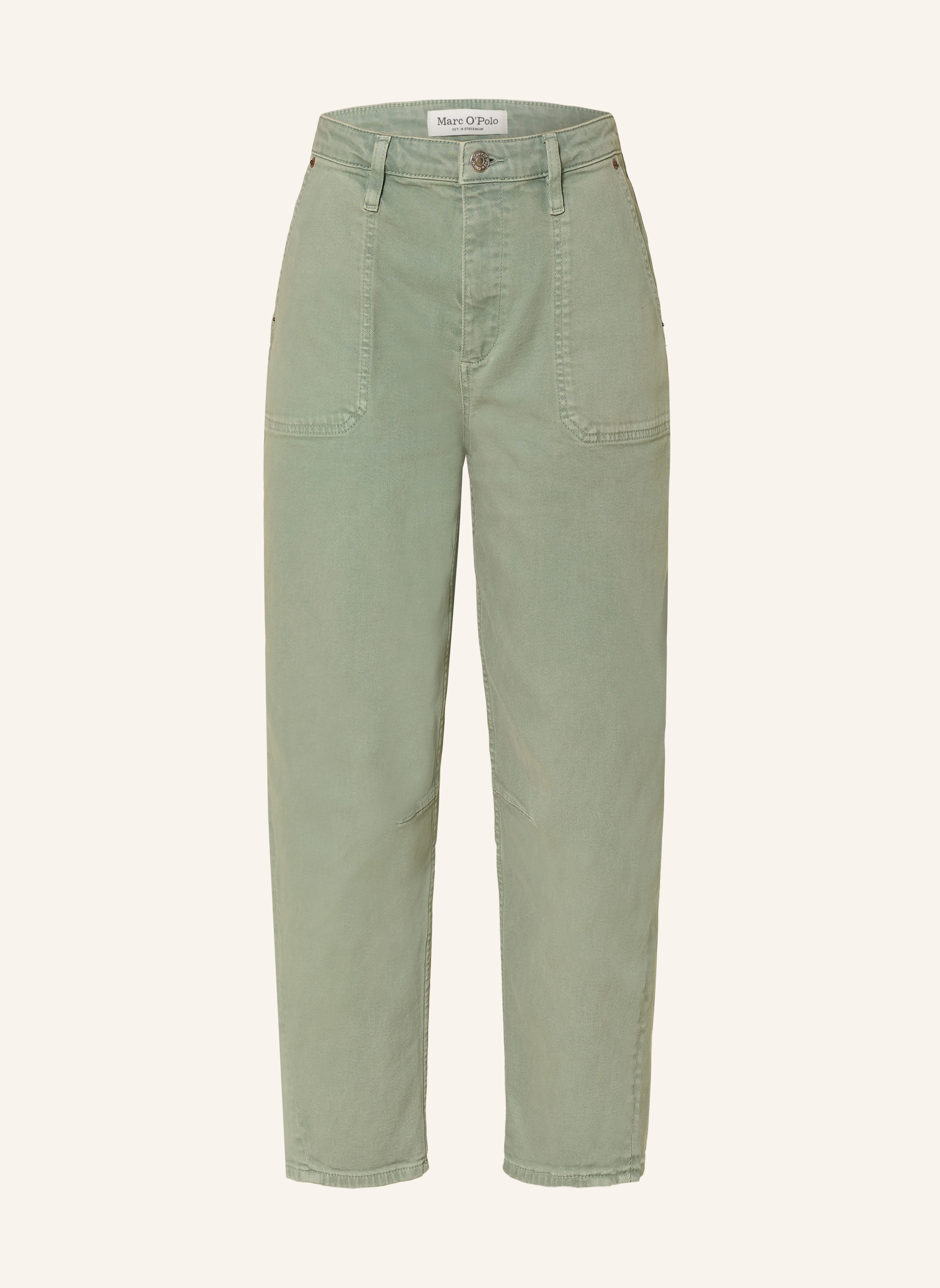Marc O'polo Cropped Jeans Lara gruen