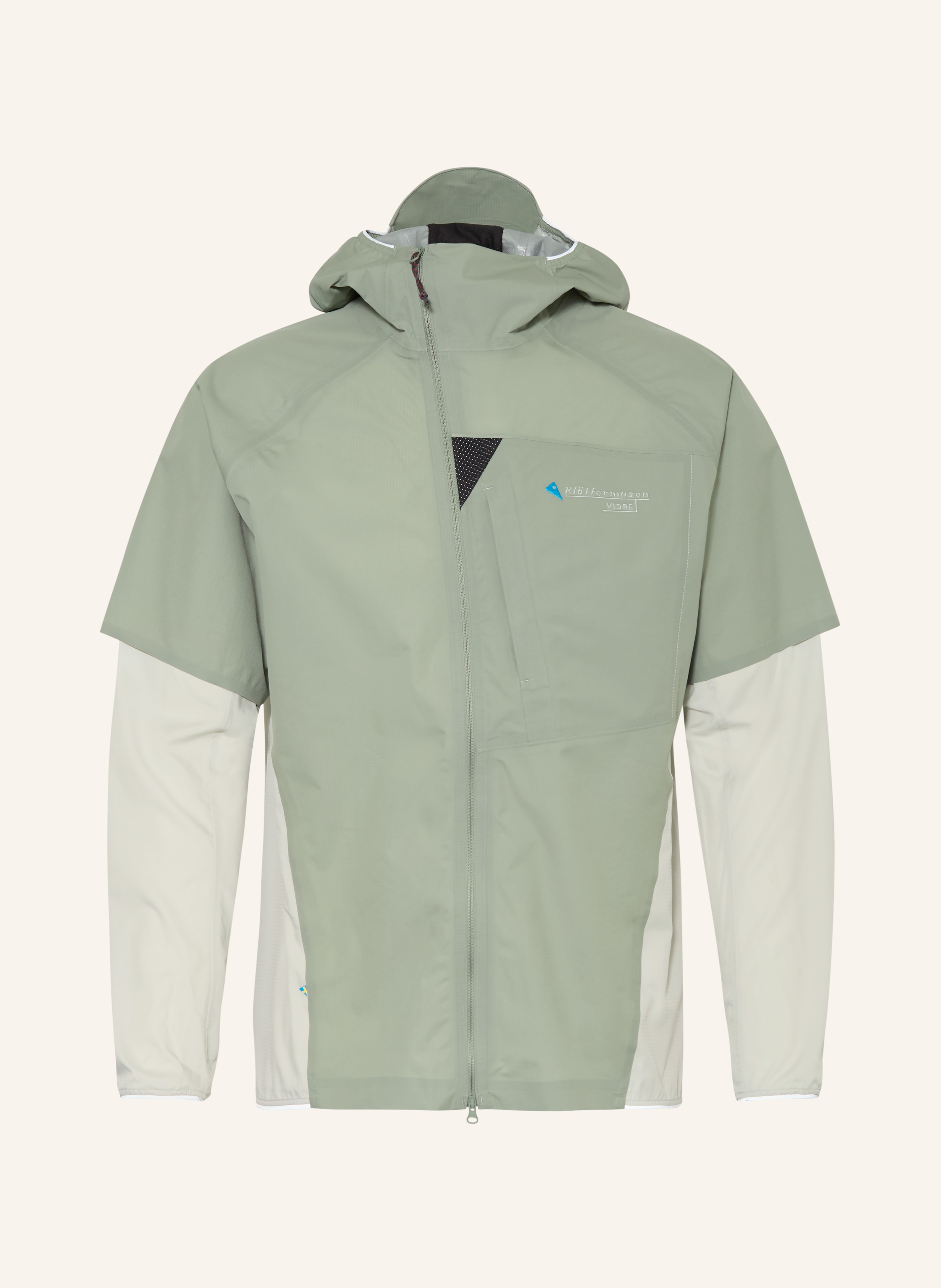 Klättermusen Funktionsjacke Vidre gruen