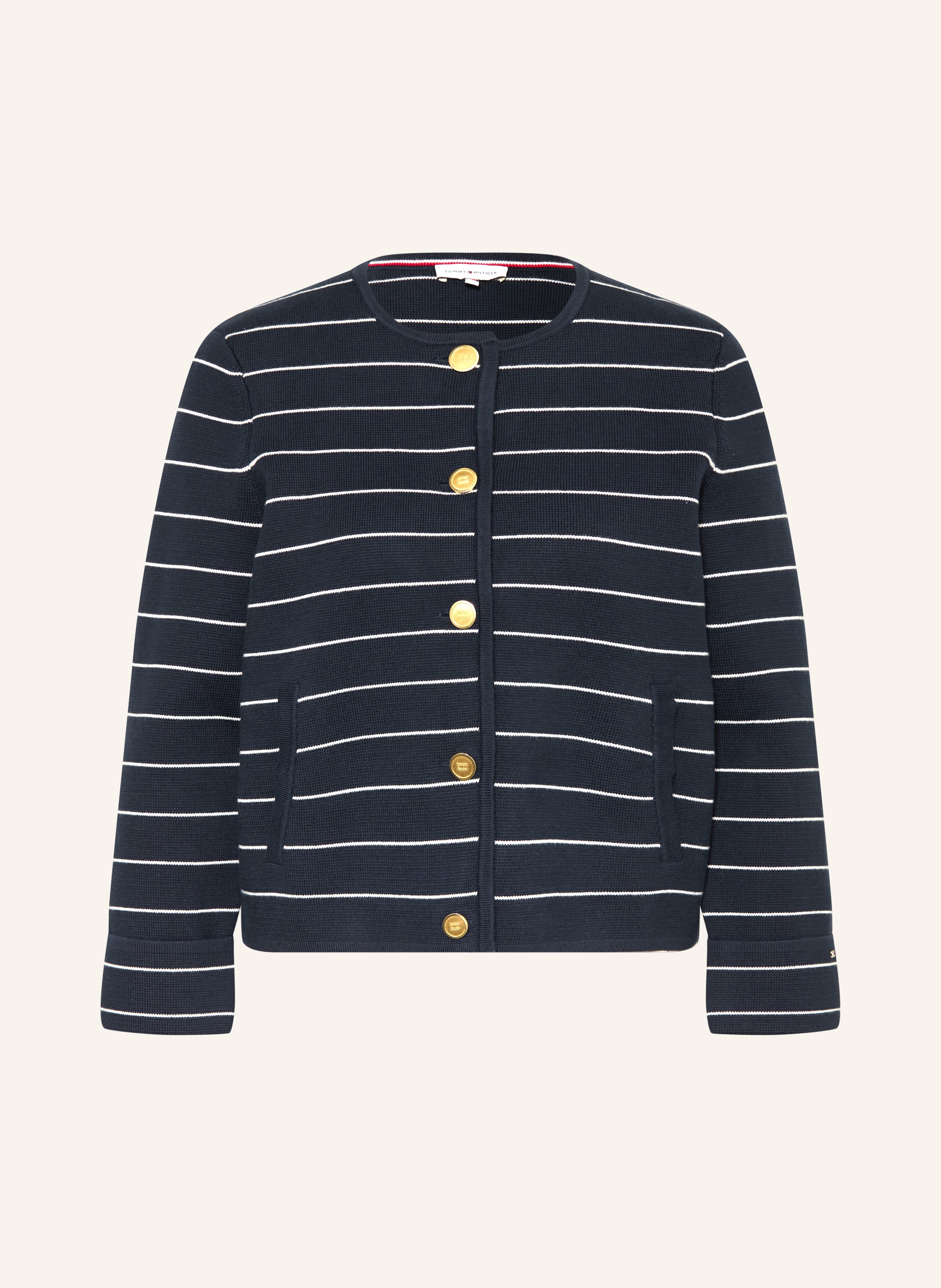 Tommy Hilfiger Strickjacke blau