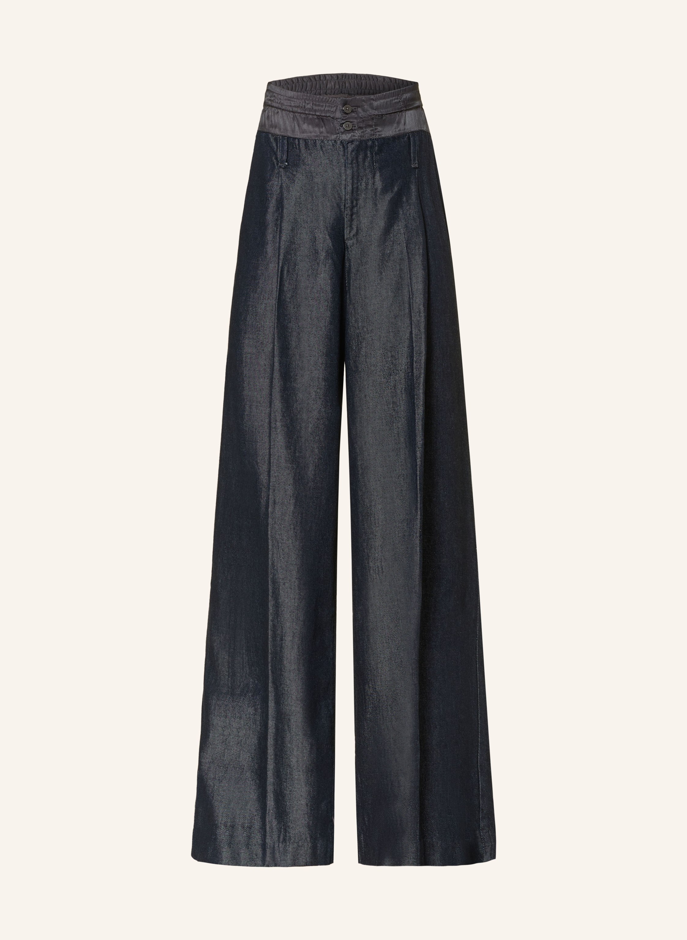 G-Star Wide Leg Jeans Fluid blau