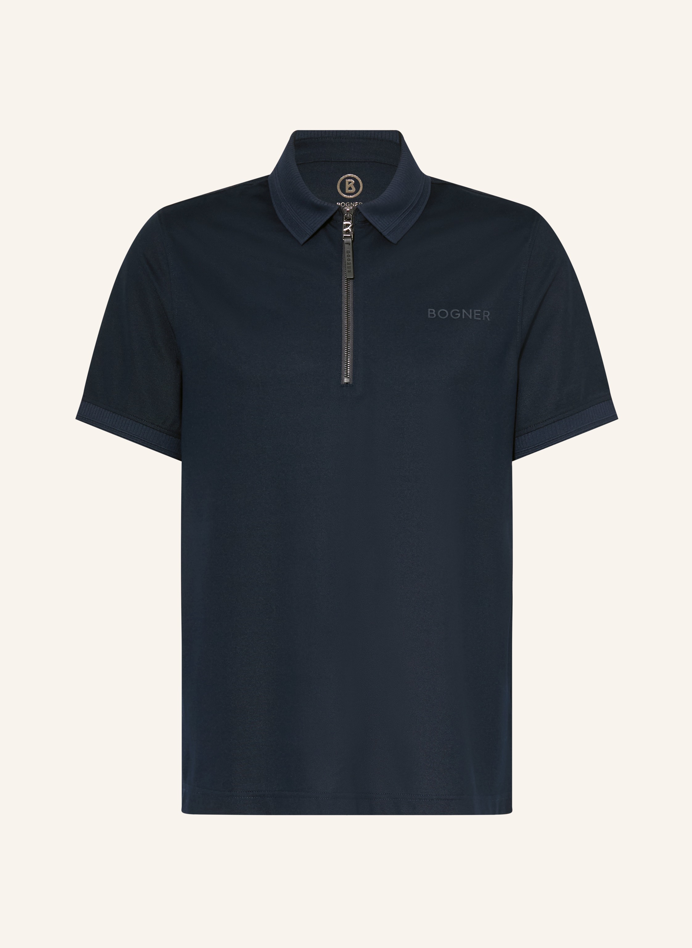 Bogner Piqué-Poloshirt Timo Regular Fit blau