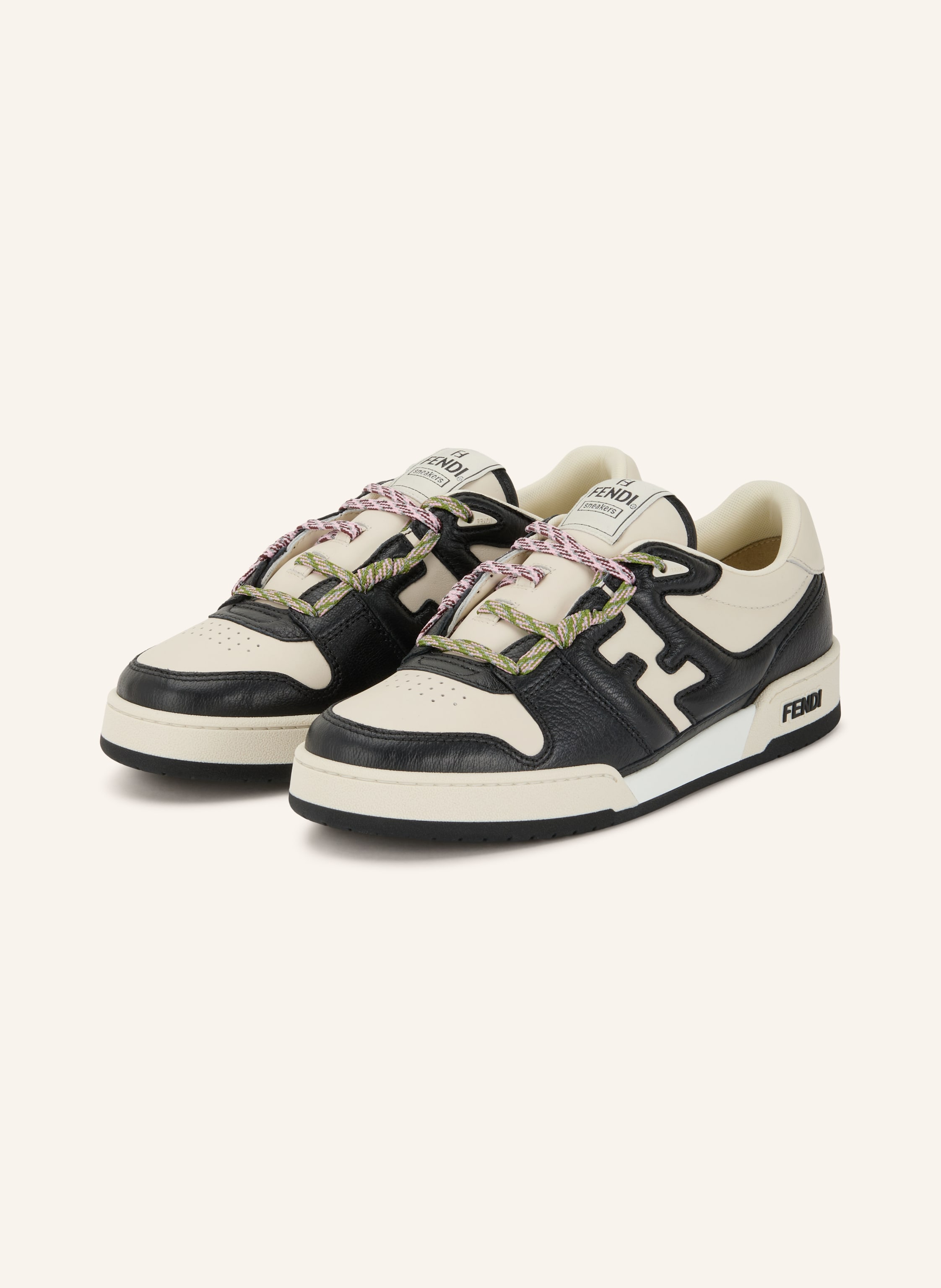 Fendi Fendi Sneaker schwarz in SCHWARZ / CREME