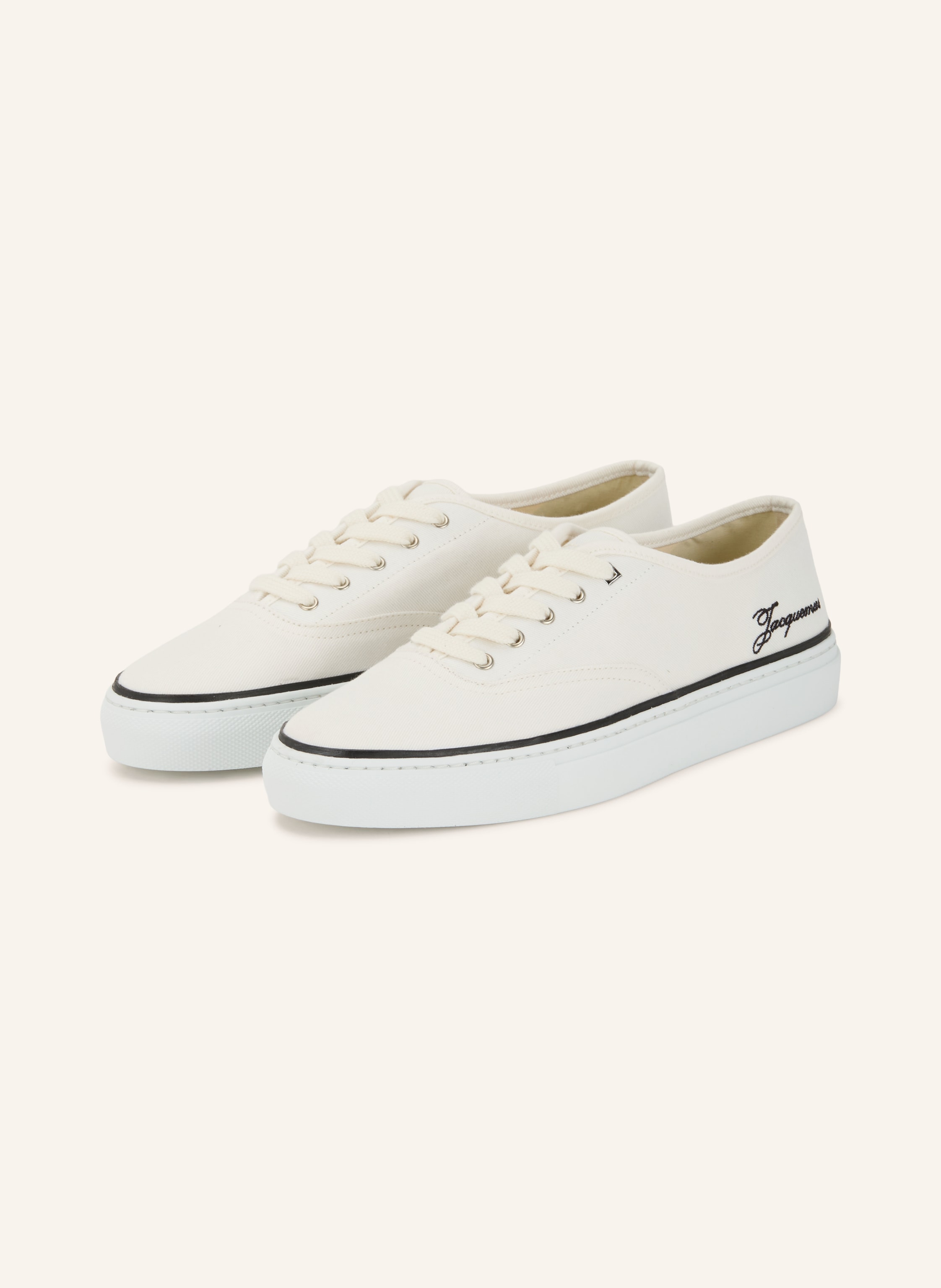 Jacquemus Jacquemus Sneaker Les Fefe weiss in WEISS / SCHWARZ