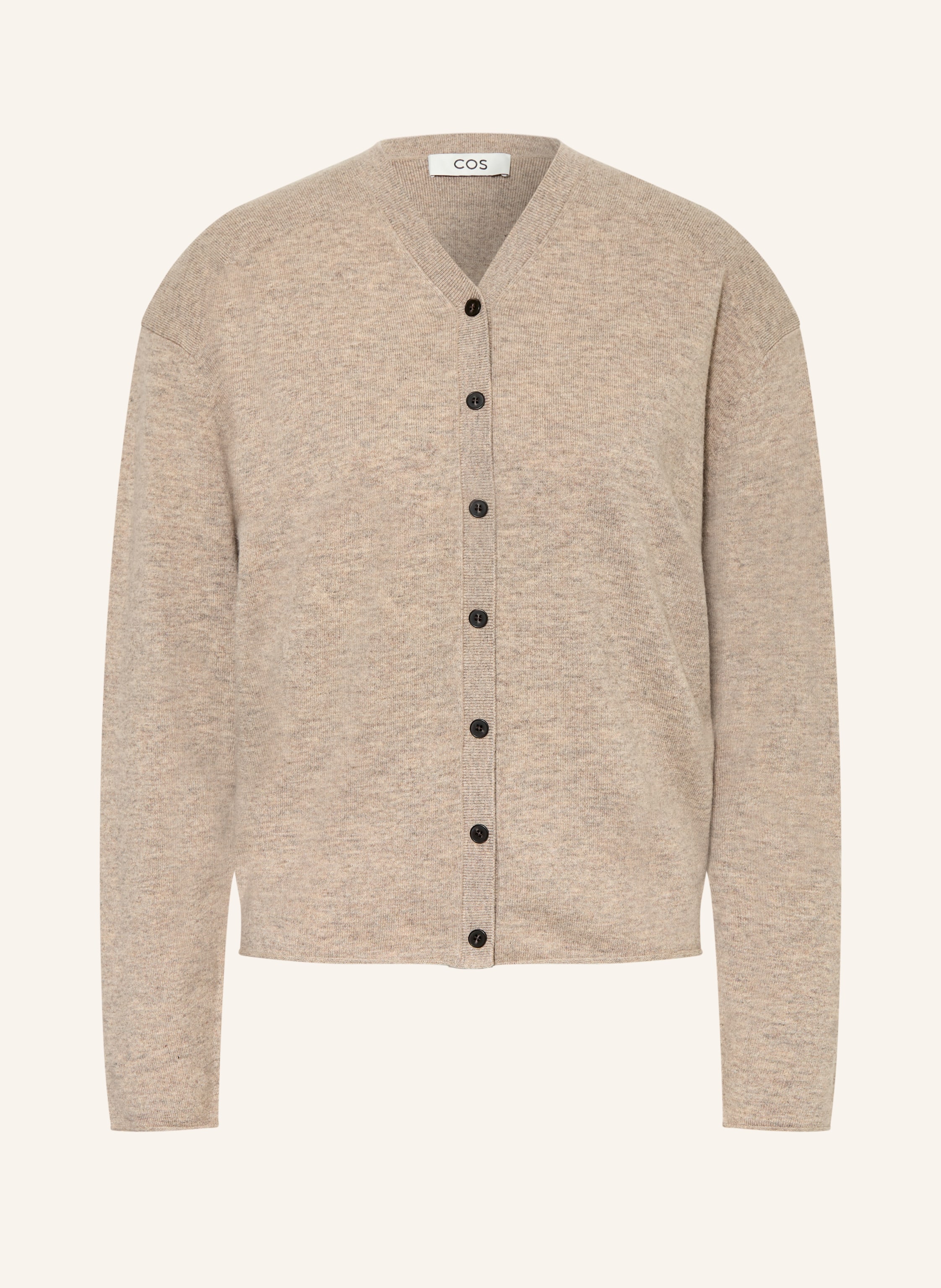 Cos Strickjacke beige