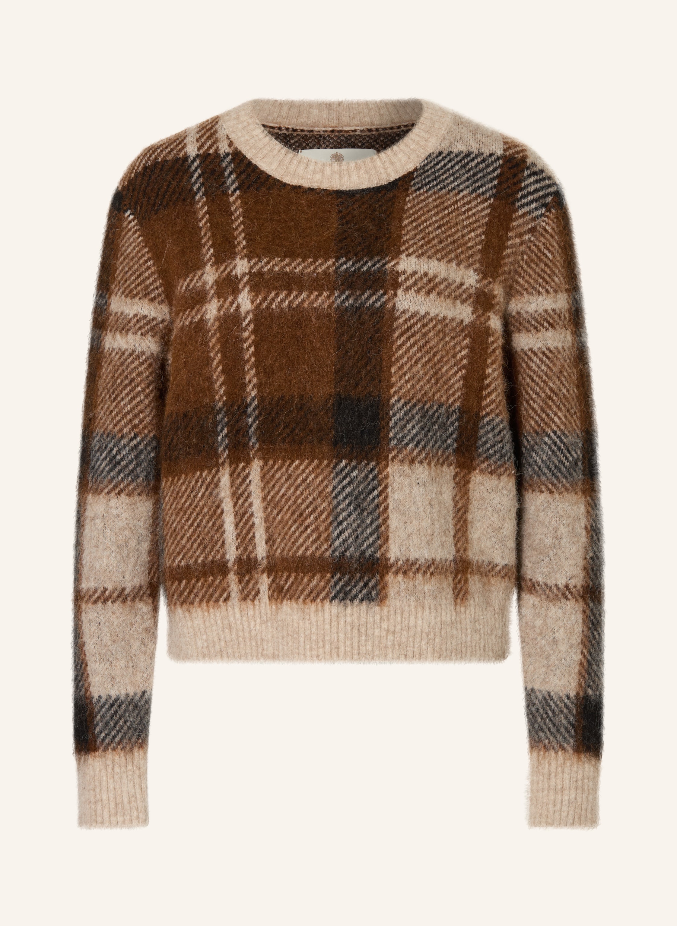 Barbour Pullover Glendyn Mit Alpaka beige