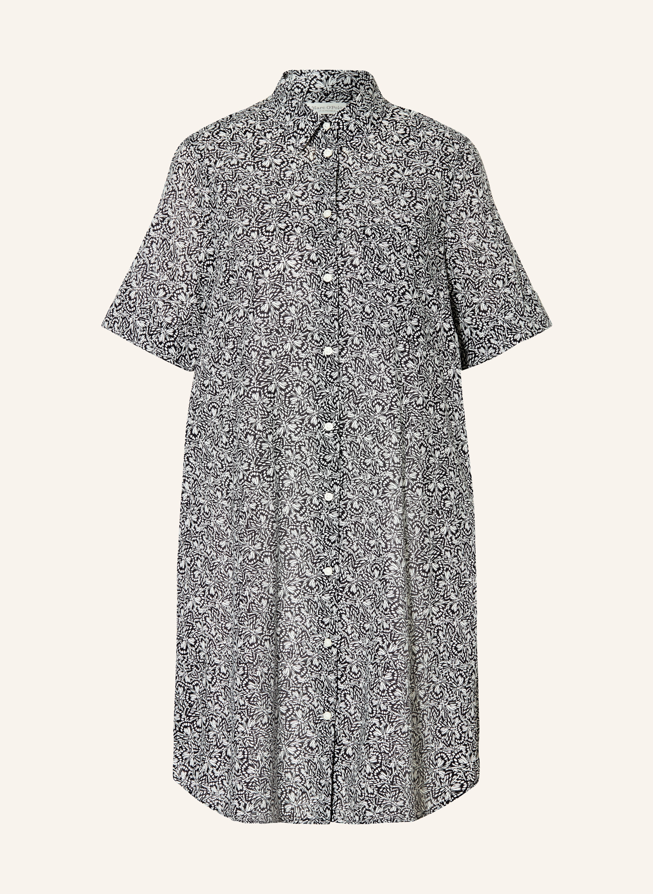Marc O'polo Hemdblusenkleid schwarz