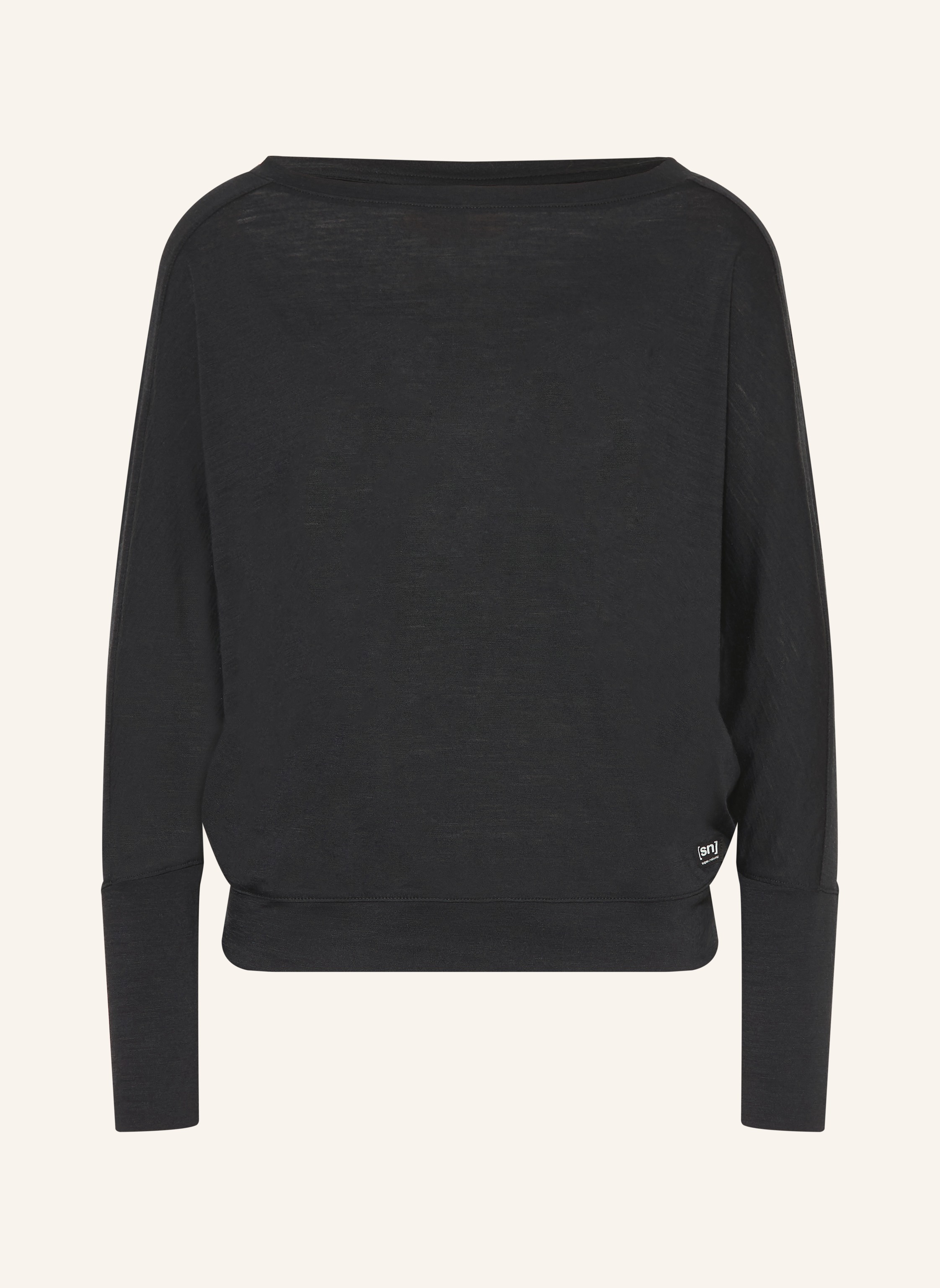 Super.Natural Funktionsshirt Kula Mit Merinowolle schwarz