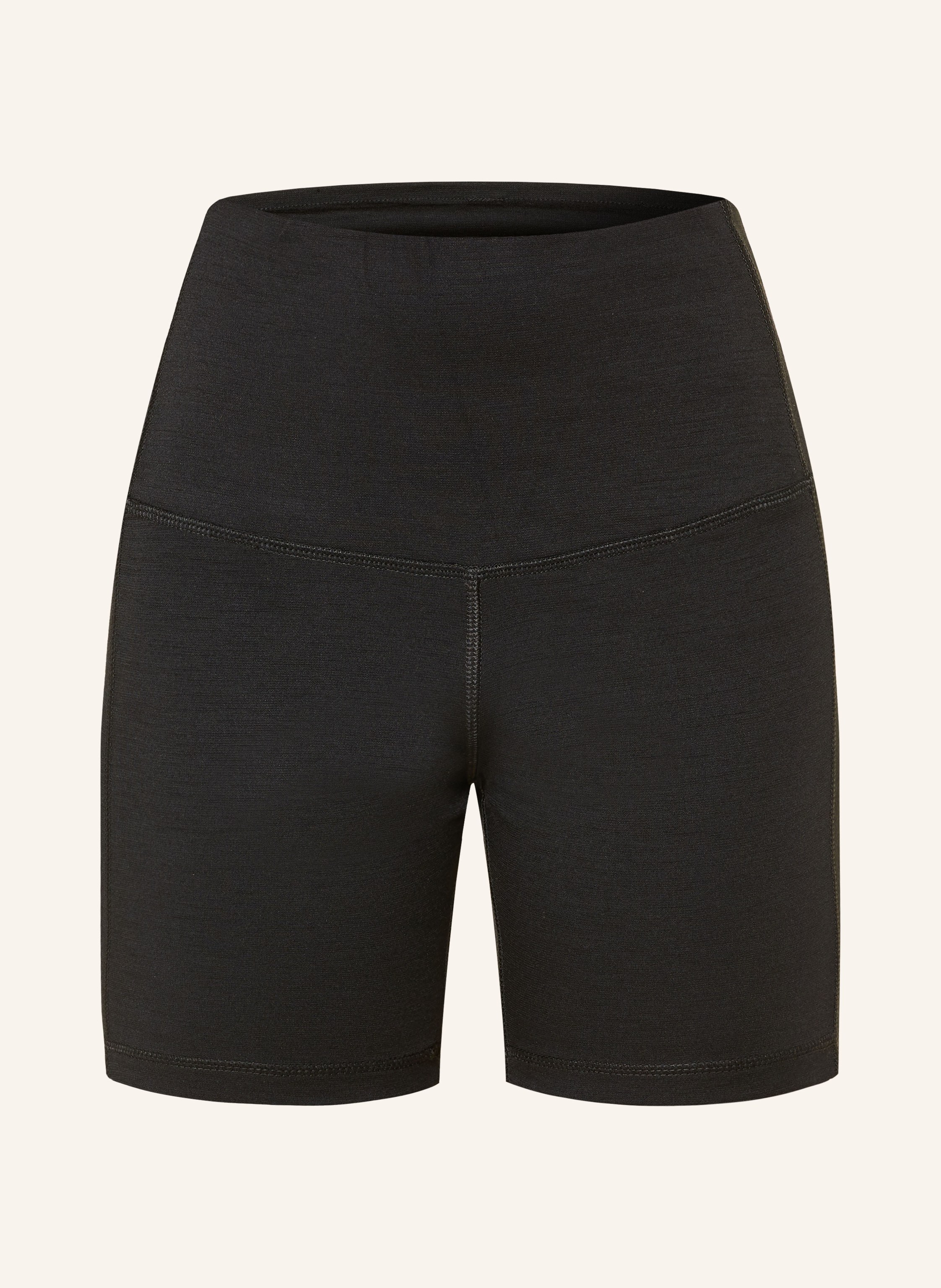 Super.Natural Tights Liquid Flow Mit Merinowolle schwarz