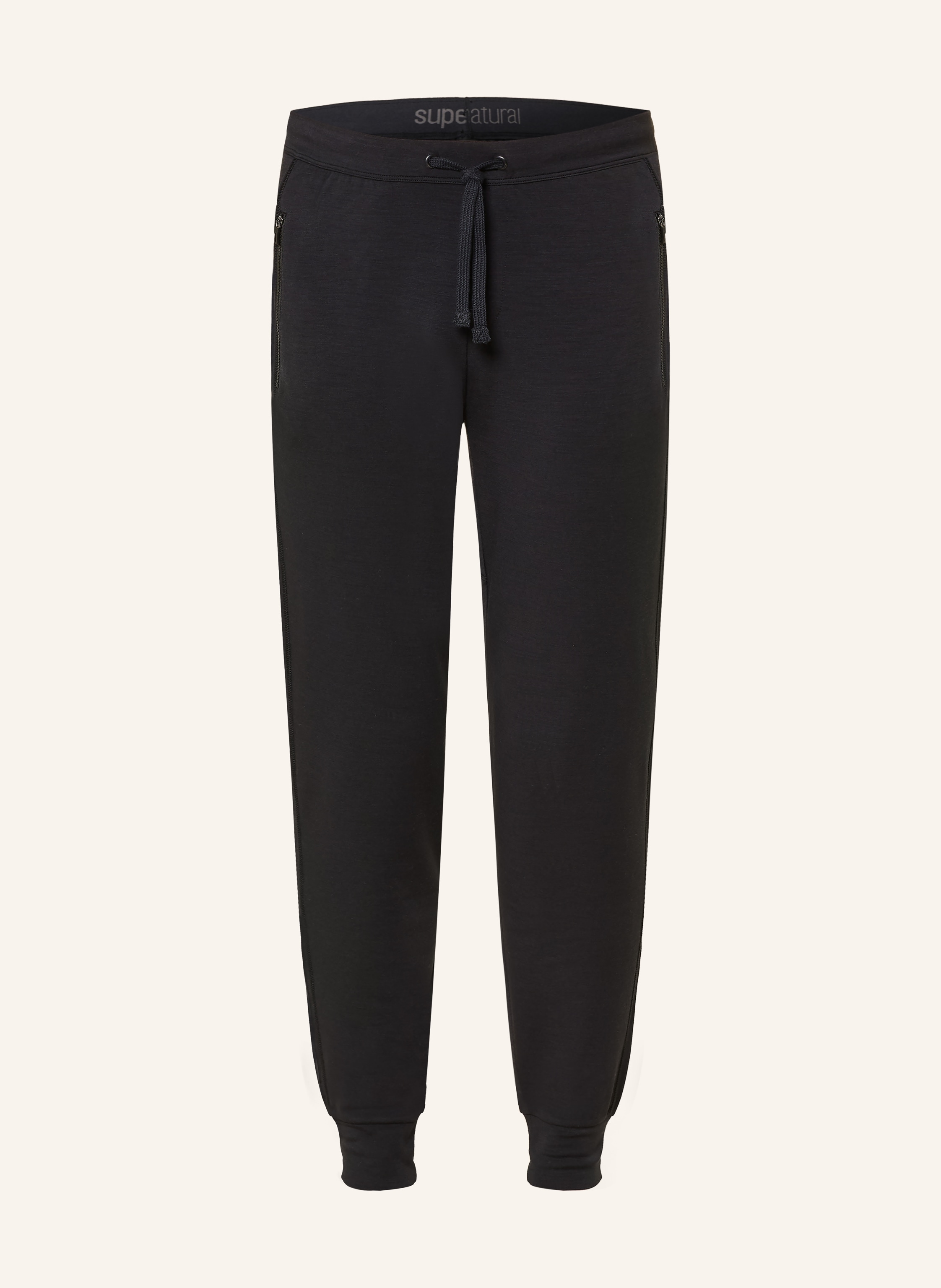Super.Natural Sweatpants Everyday Mit Merinowolle schwarz