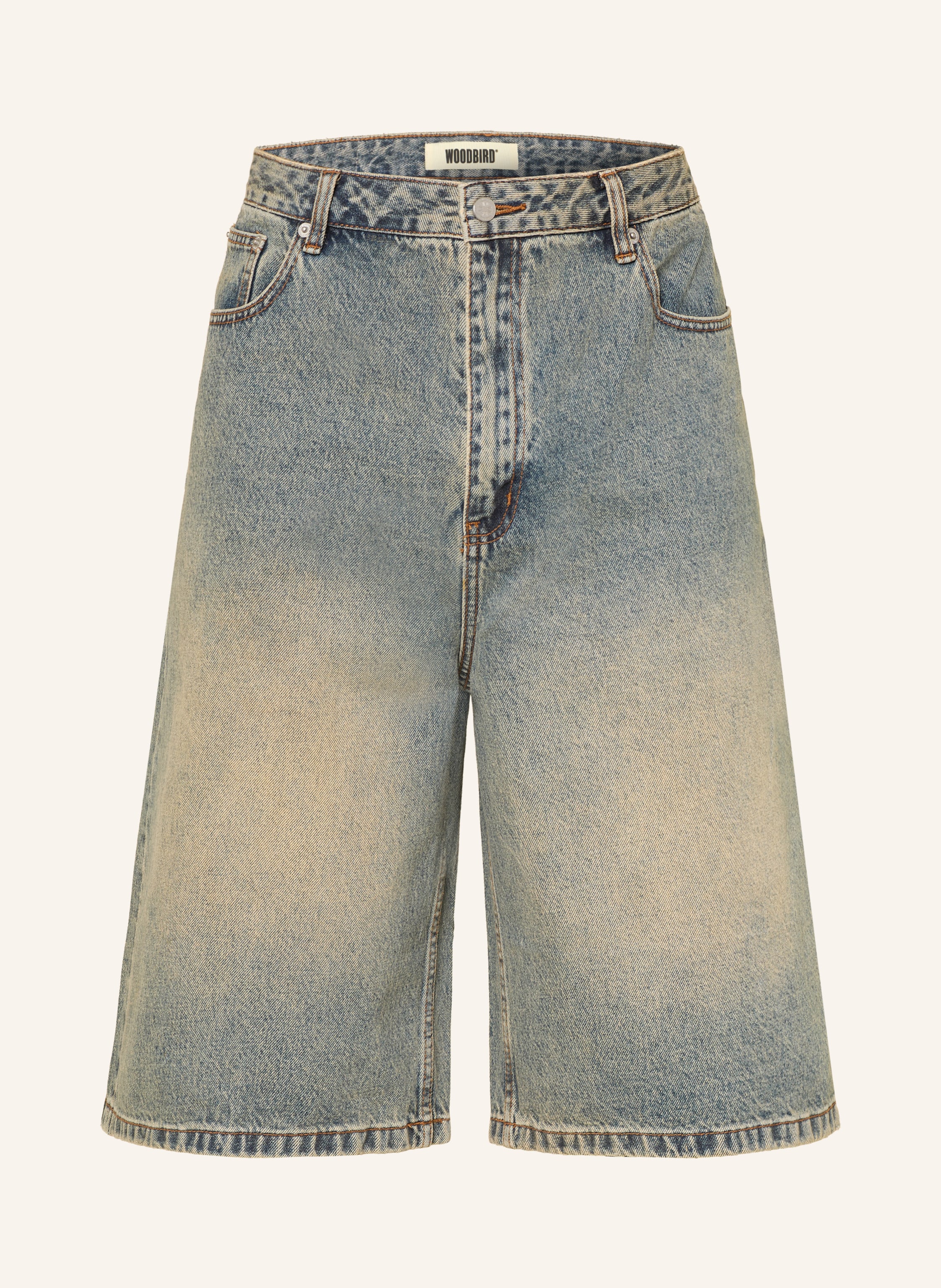 Woodbird Jeansshorts Wbyuto blau