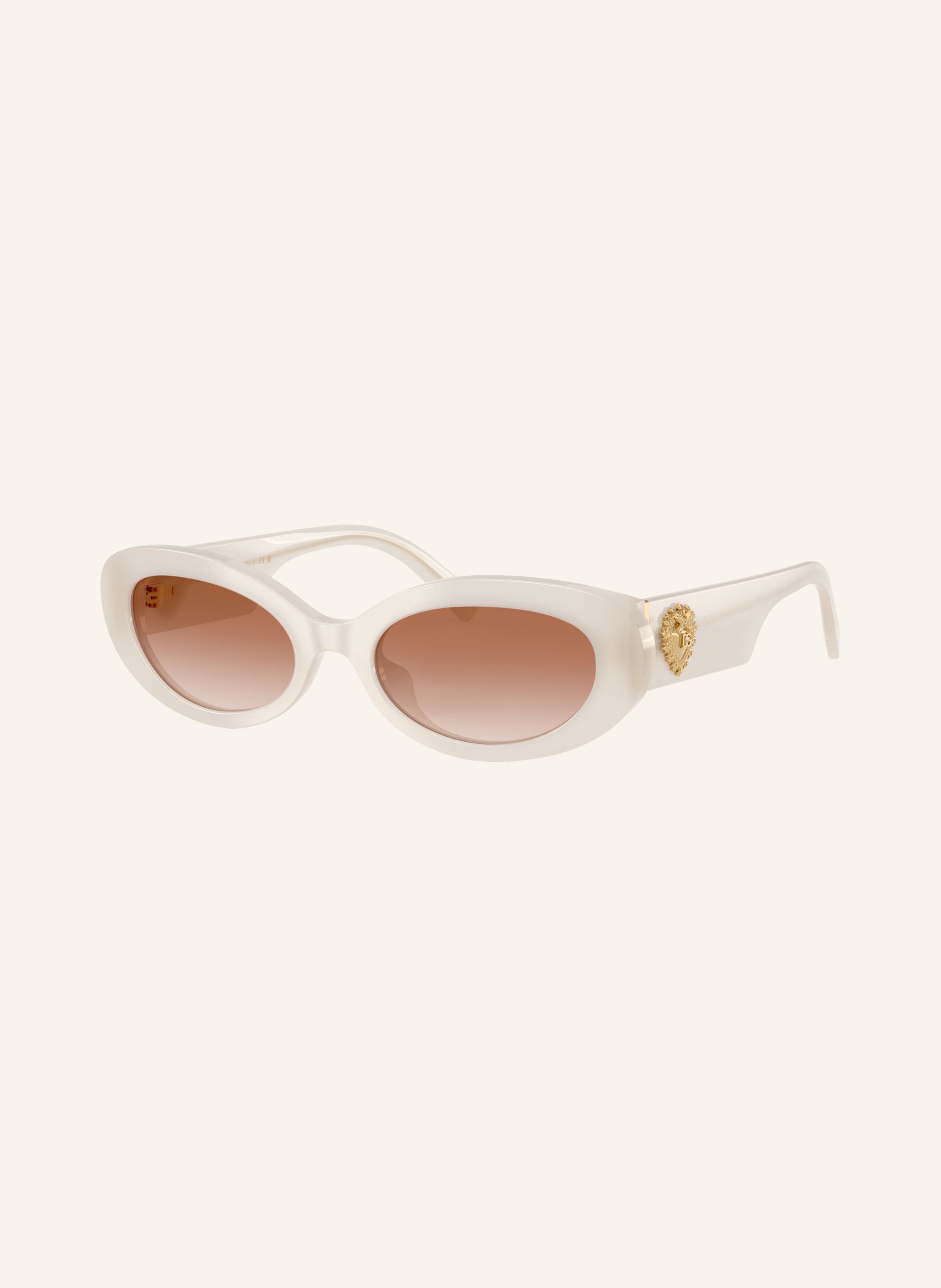 Dolce & Gabbana Dolce & Gabbana Sonnenbrille dg4537 weiss in WEISS/ ORANGE VERLAUF