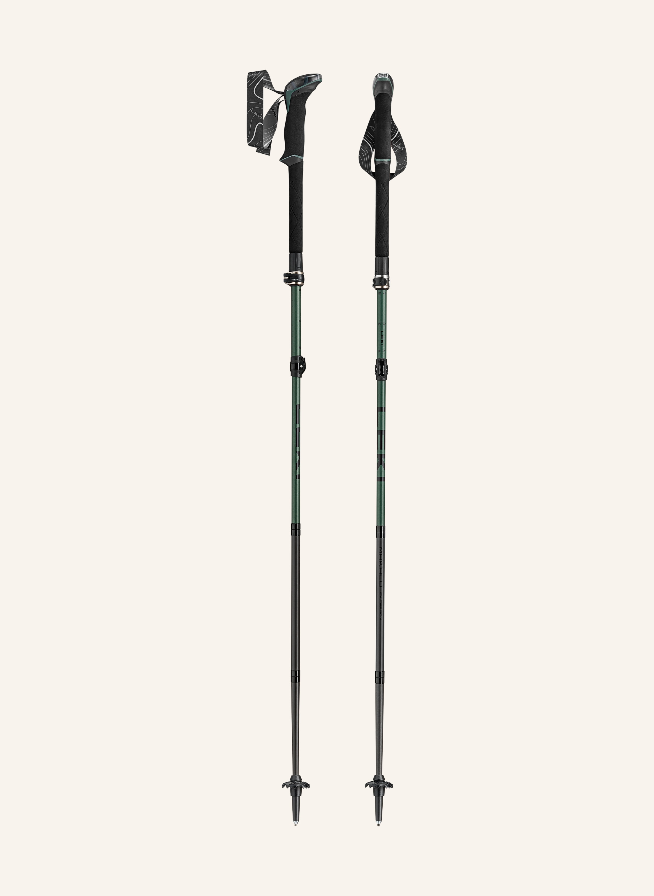 Leki Trekkingstöcke Makalu Fx Carbon gruen