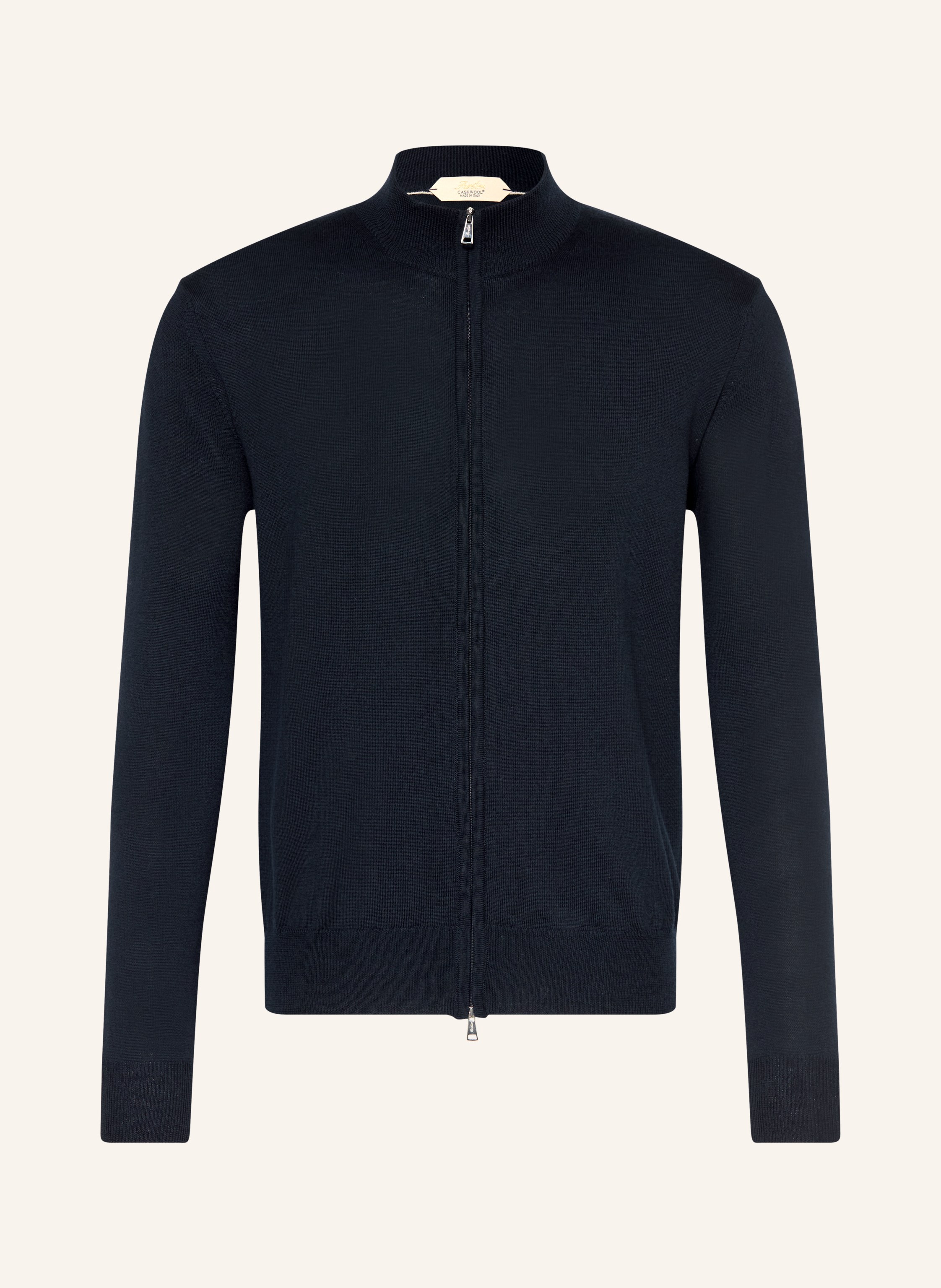 Aurélien Strickjacke Aus Merinowolle blau