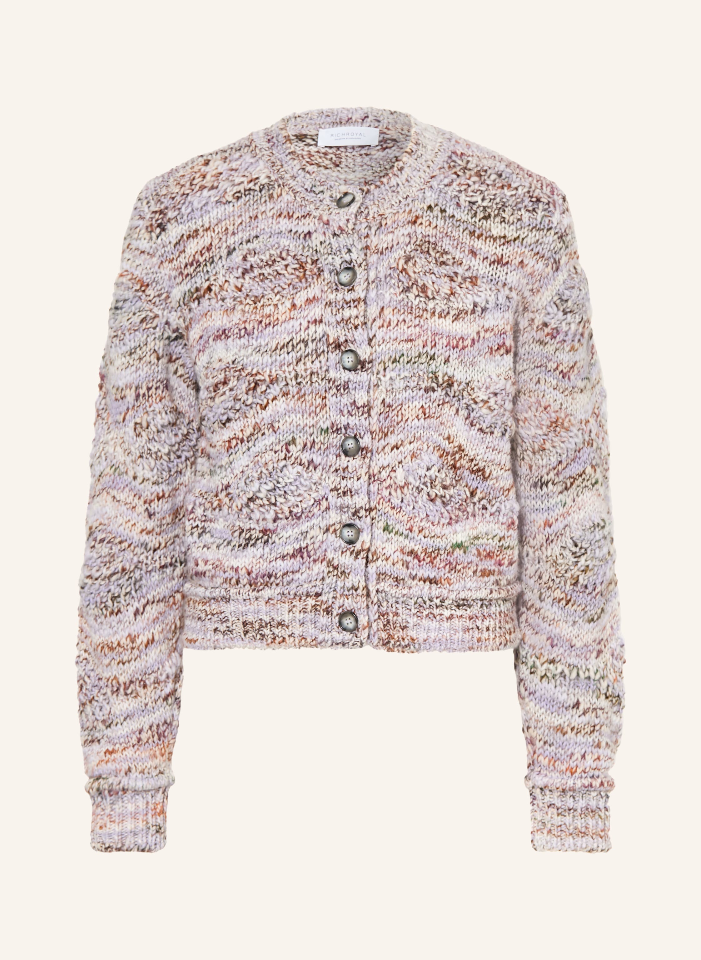 Rich & Royal Strickjacke weiss