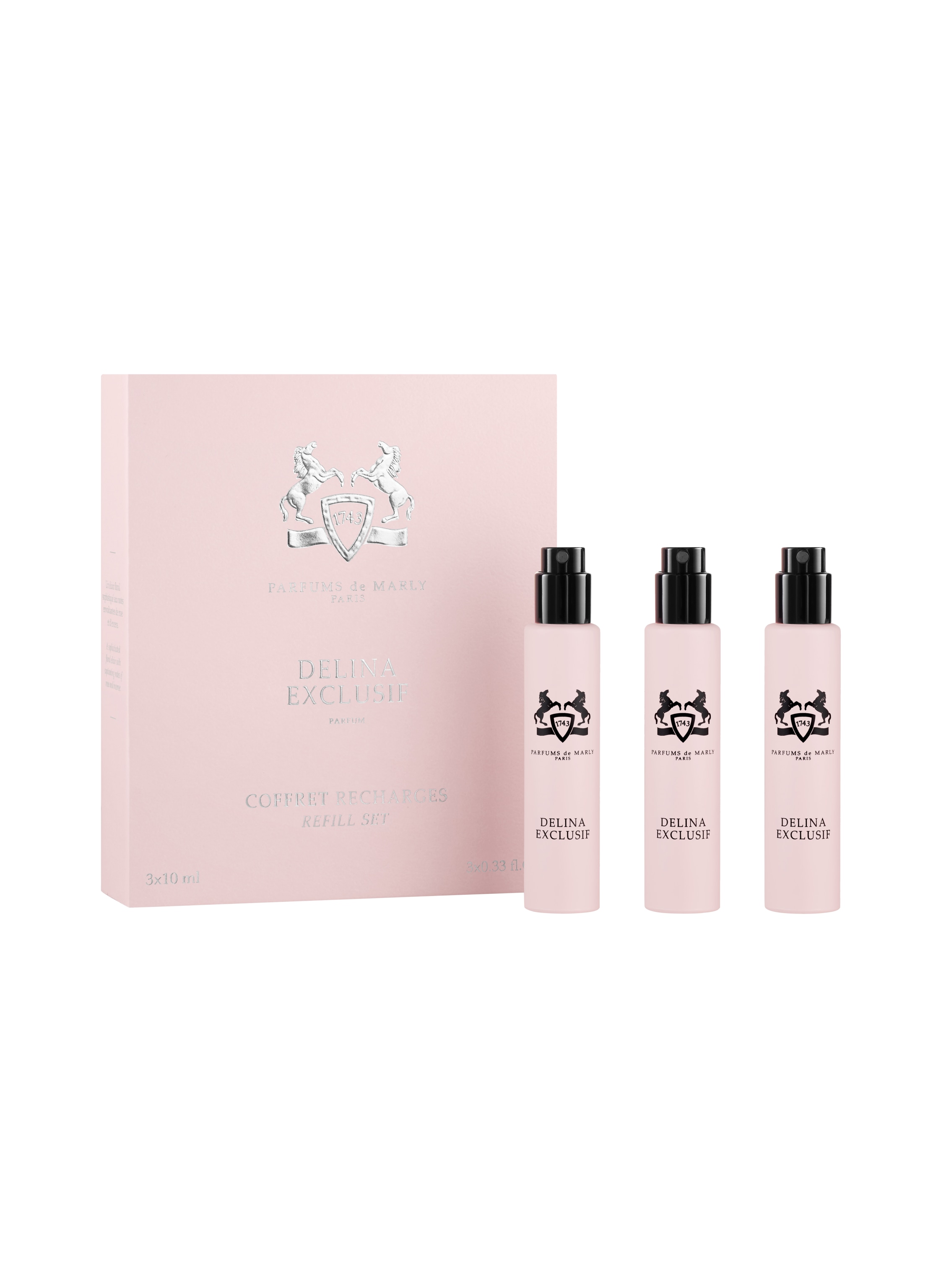 parfums de marly delina exclusif ekstrakt perfum 10 ml   zestaw  