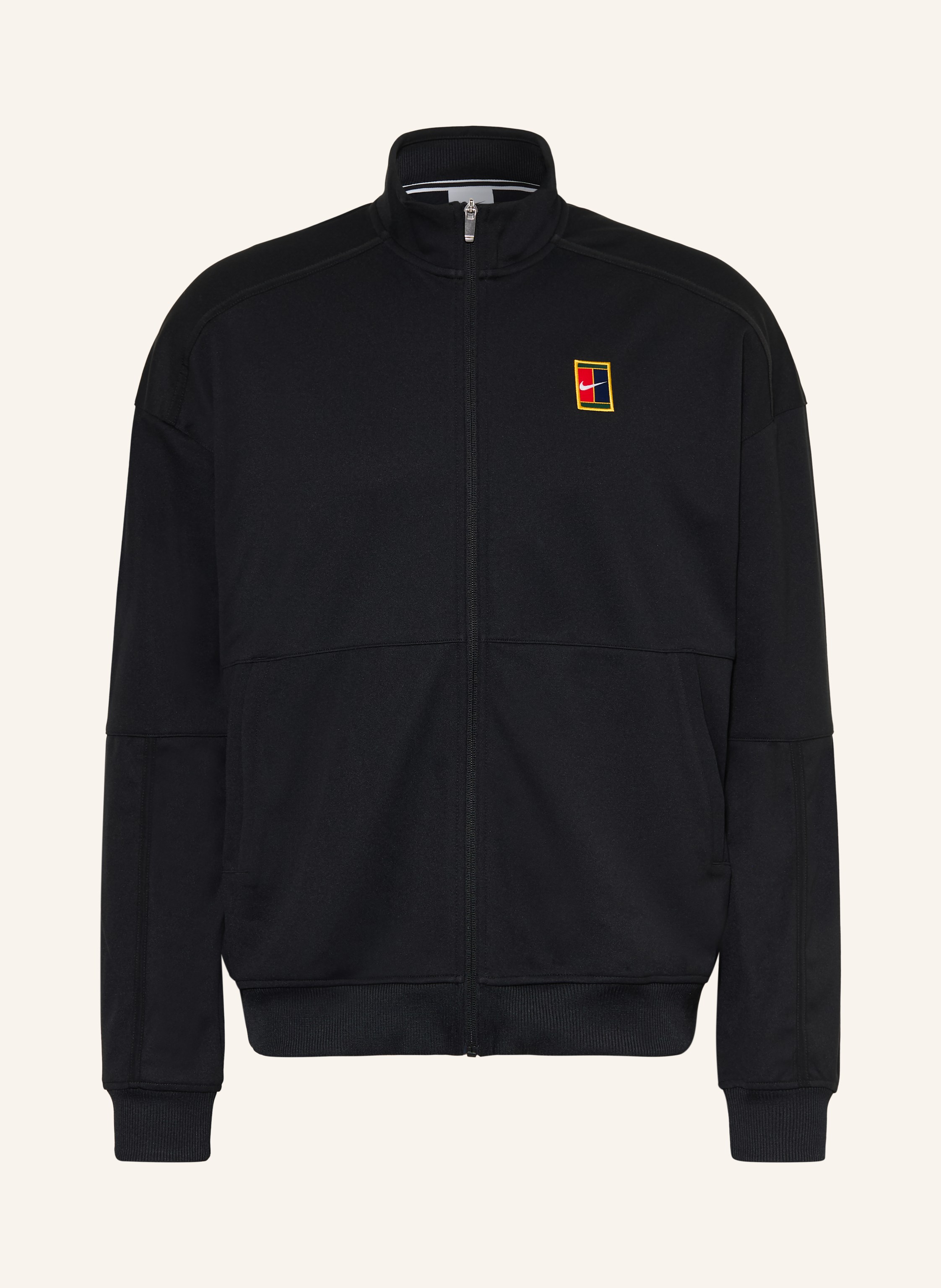 Nike Trainingsjacke Court Heritage schwarz