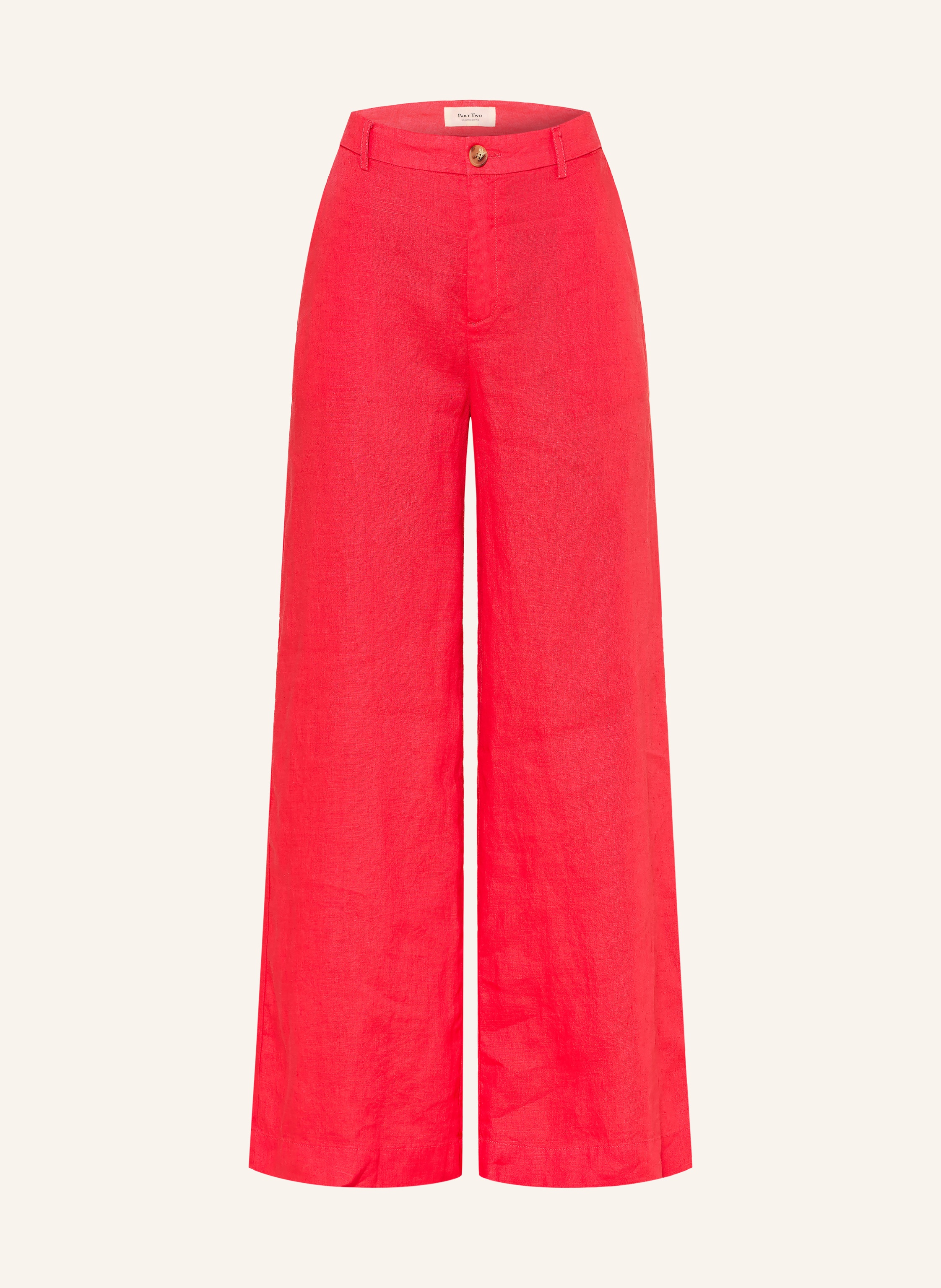 Part Two Leinenhose rot