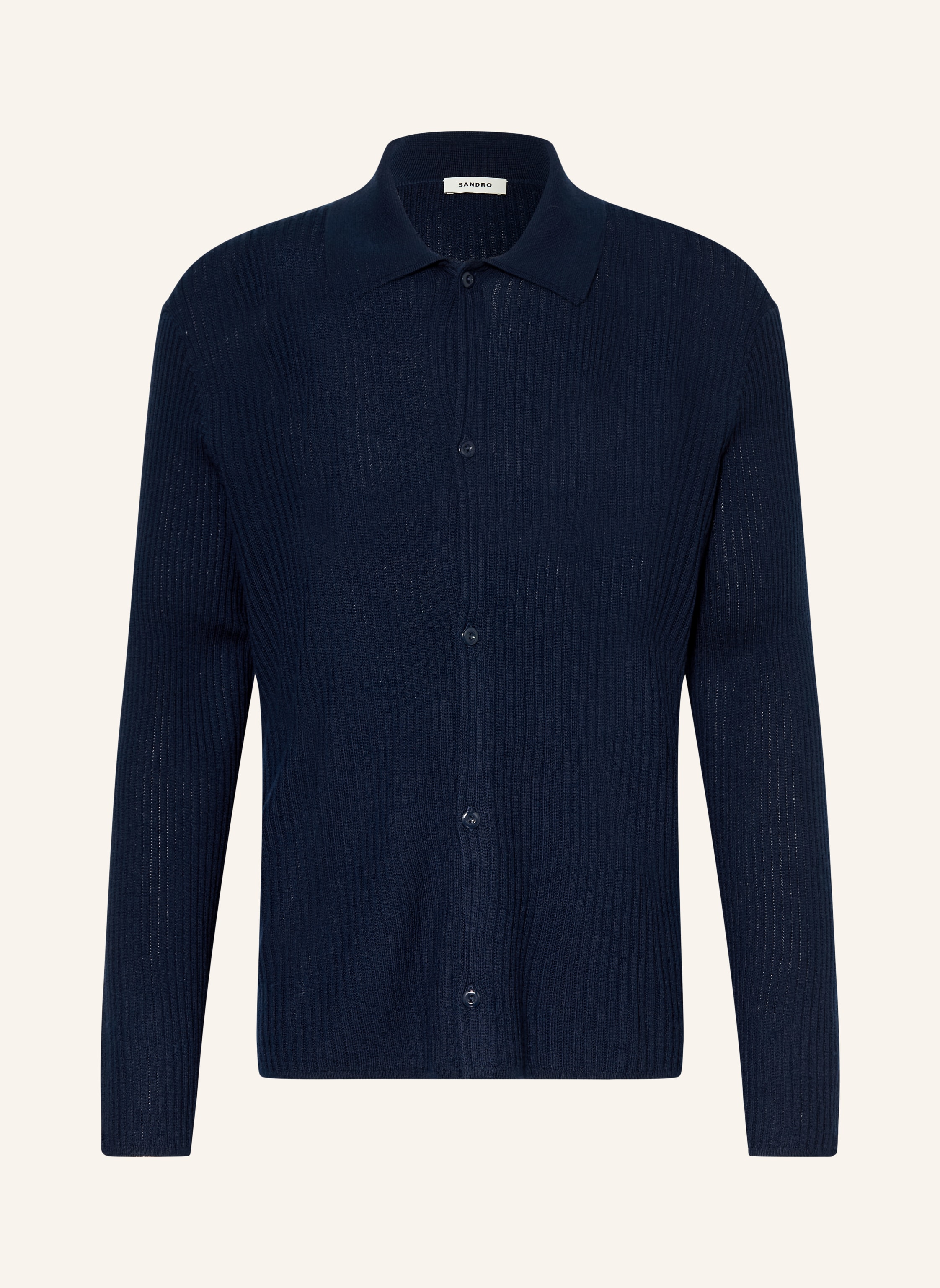 Sandro Strickjacke blau